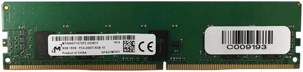 Micron MTA9ASF1G72PZ-2G3B1 8GB DDR4-2400 ECC REG Server Memory