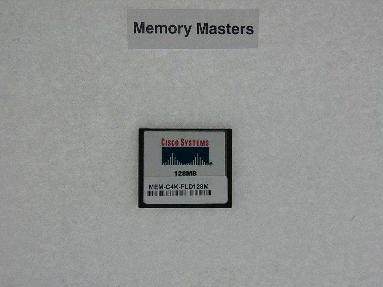 Main image of MEM-C4K-FLD128M 128MB Compact Flash for Cisco 4500 by MemoryMasters