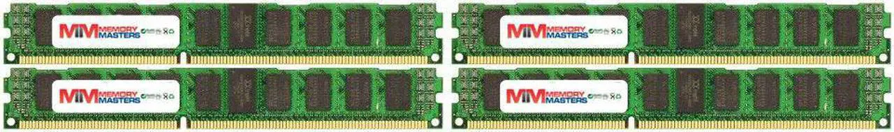 Main image of MemoryMasters 32GB (8x 4GB) DDR3 PC3-12800 1600MHz DIMM (240-Pin) Desktop Memory with Black Heatspreaders CL 10-10-10-27 1.5V -