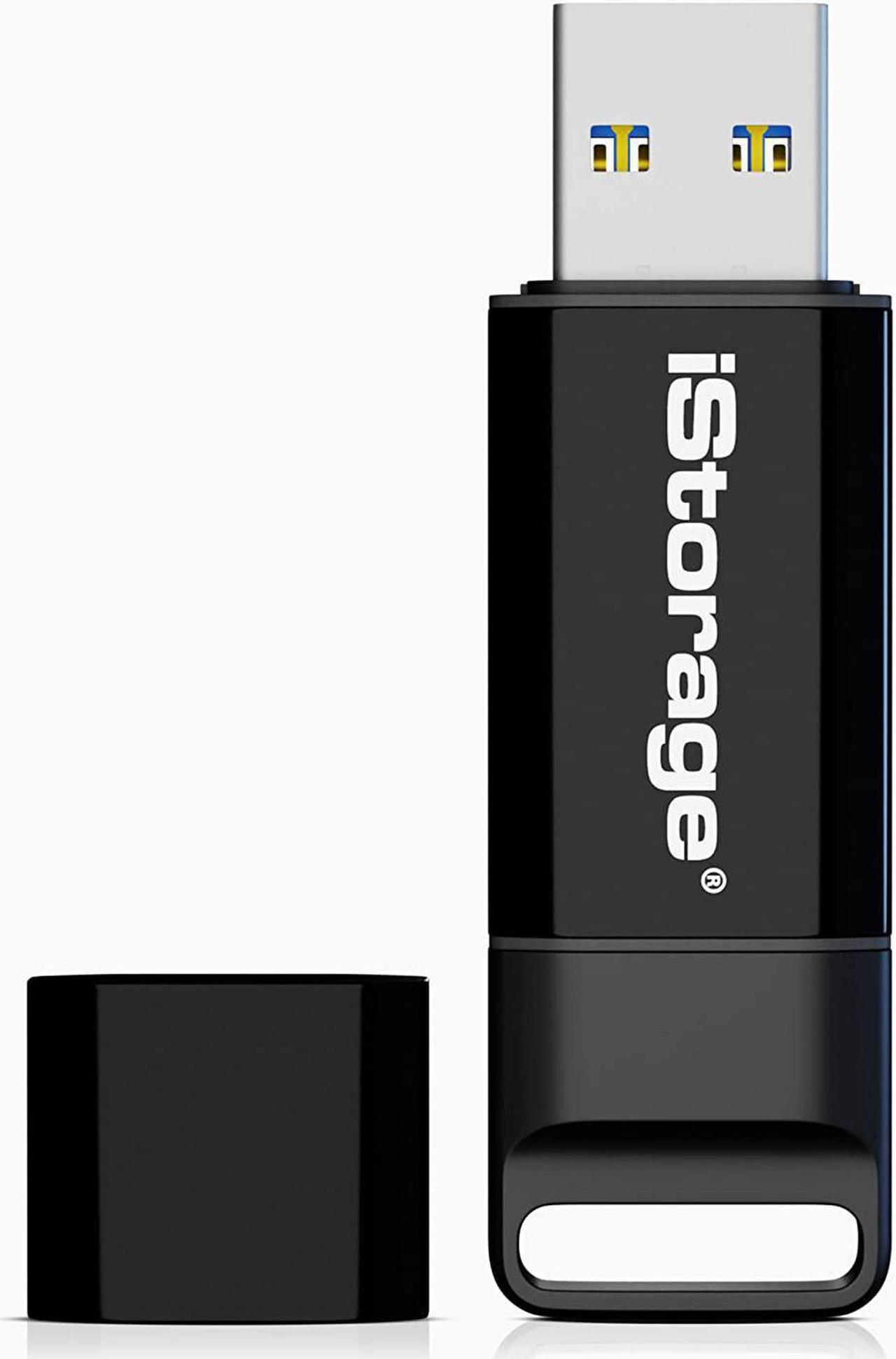 Main image of iStorage datAshur BT USB 3.2 Encrypted Secure Flash Drive 64GB - Unlock wirelessly via your smartphone using Bluetooth (iOS/Android) - Remote Management Ready (IS-FL-DBT-256-64)