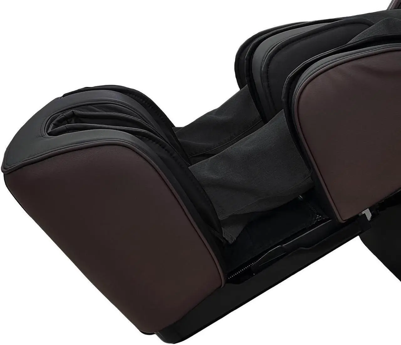 Alt view image 5 of 6 - Titan Harmony II Brown Full body 3D Massage chair SL- Track, Foot roller, Zero Gravity, Space Saving Technology 2024