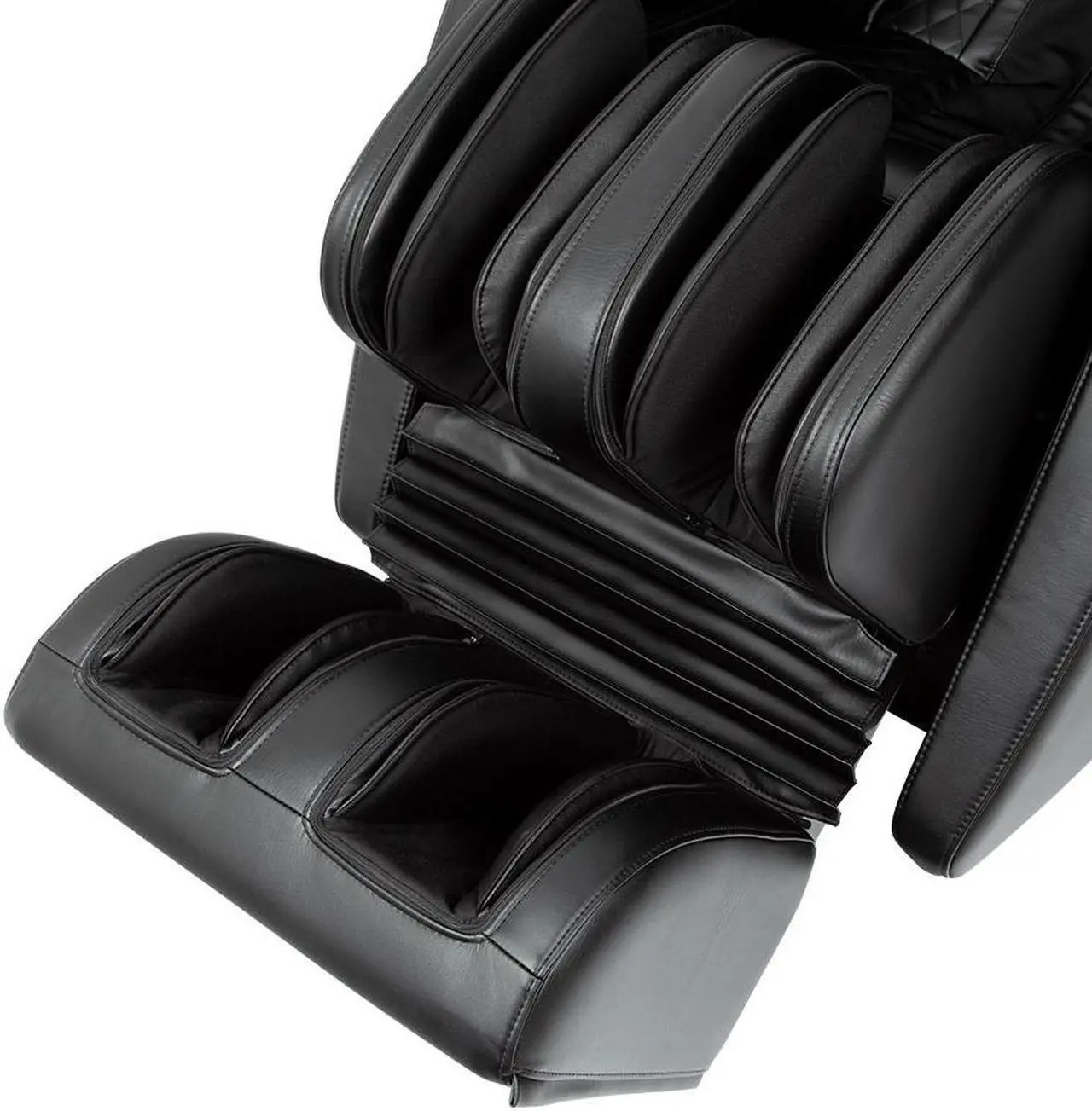 Alt view image 6 of 6 - Osaki Os-Pro 4D Encore, SL-Track,Zero Gravity, Deep Tissue, Lumbar and Calf Heating, Triple Action Foot Roller, Space Saving technology, Full body air massage Brown