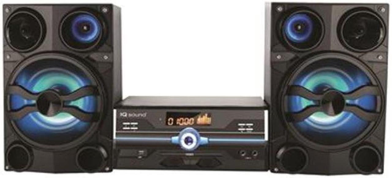 Alt view image 14 of 19 - Supersonic IQ Sound IQ-9000BT HiFi Multimedia Audio System with Bluetooth and AUX/USB/Mic Inputs