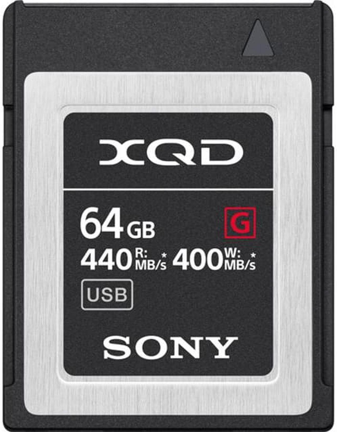 Alt view image 3 of 9 - Sony Professional XQD G Series 64GB Memory Card (QD-G64F/J)