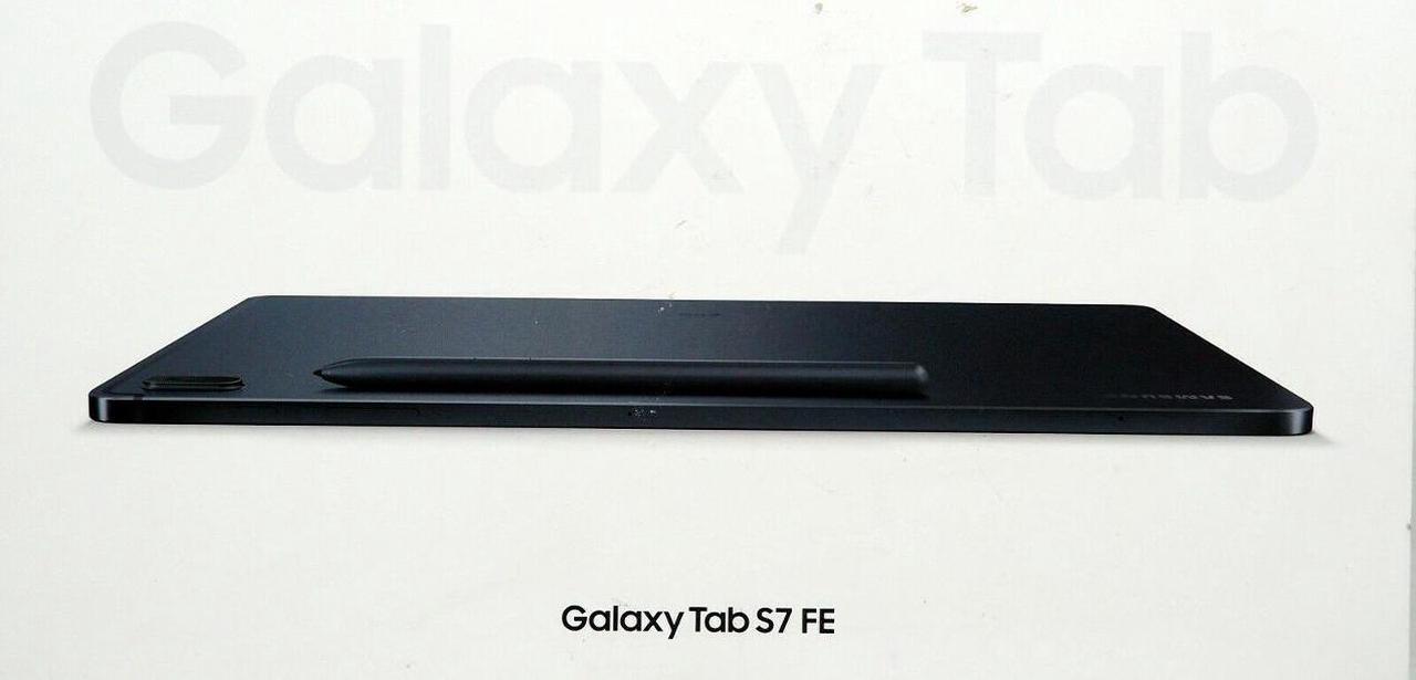 Alt view image 10 of 20 - Samsung Galaxy Tab S7 (FE) 64GB ROM + 4GB RAM 12.4" WIFI ONLY Tablet (Mystic Black) - International Version