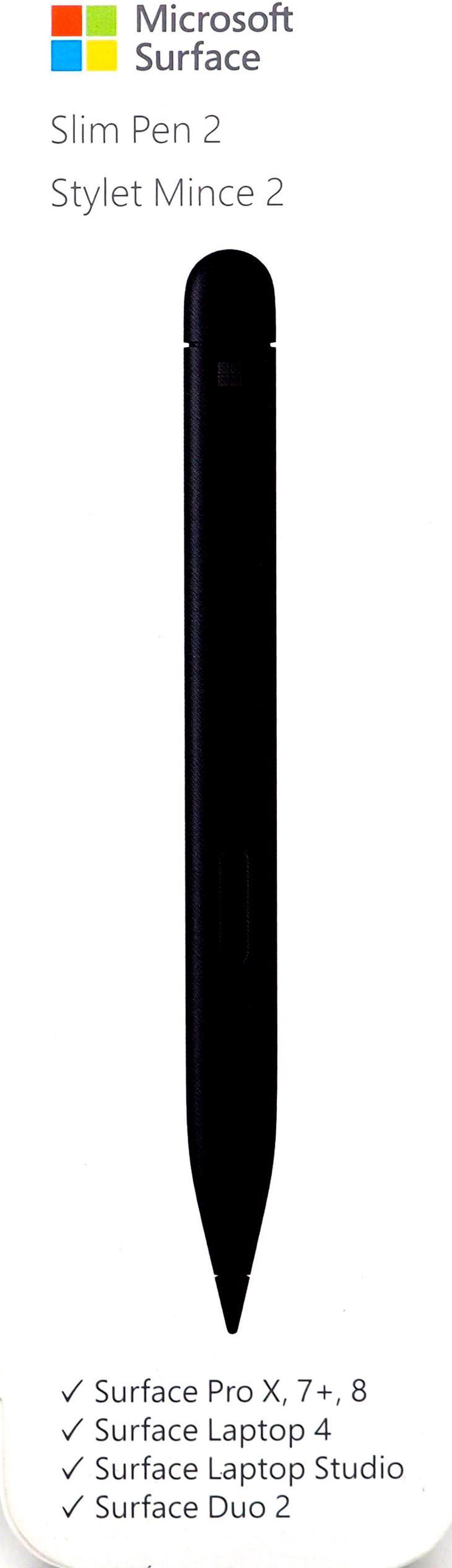 Alt view image 18 of 20 - Microsoft 8WV-00001 Surface Slim Pen 2 Matte Black