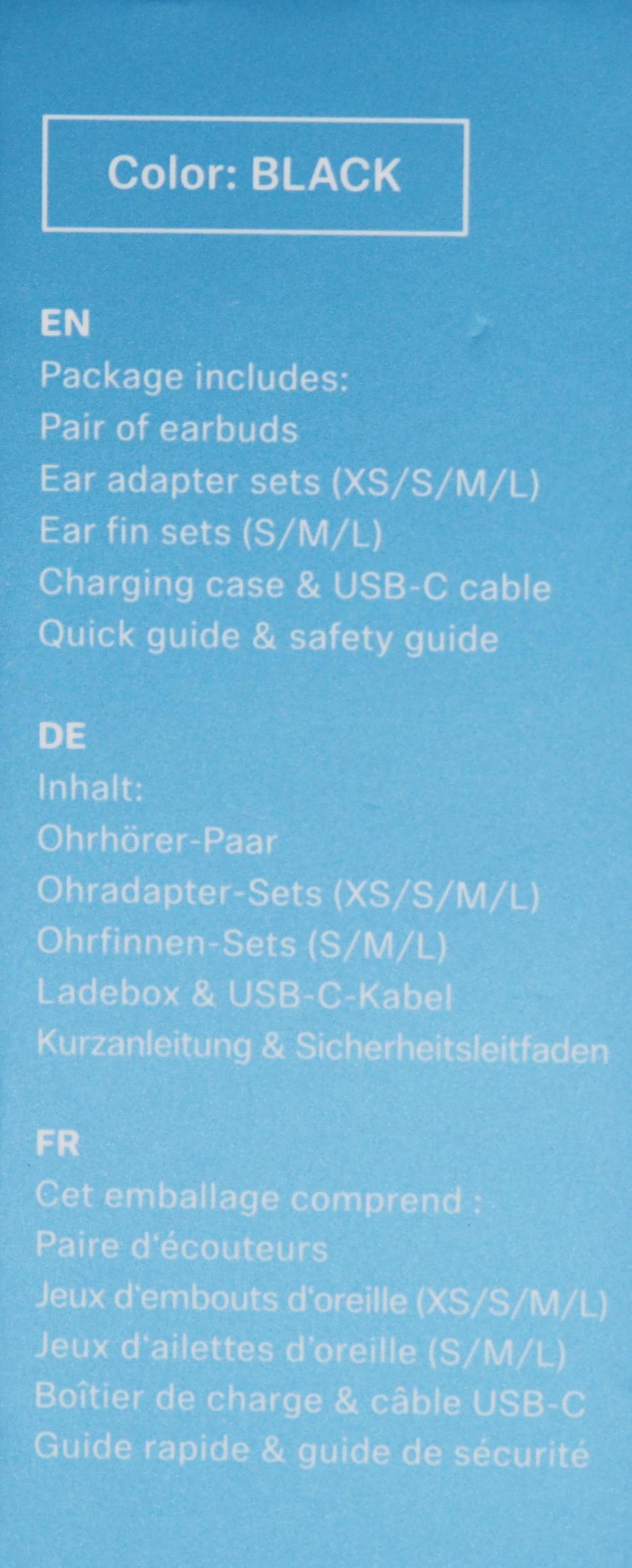 Alt view image 10 of 10 - Sennheiser Momentum True Wireless 3 Earbuds (Black)