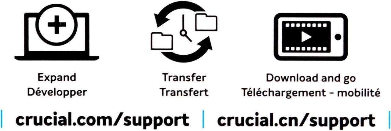 Alt view image 6 of 9 - Crucial - X6 SE 2TB External USB-C/USB-A Portable SSD CT2000X6SSD9SE