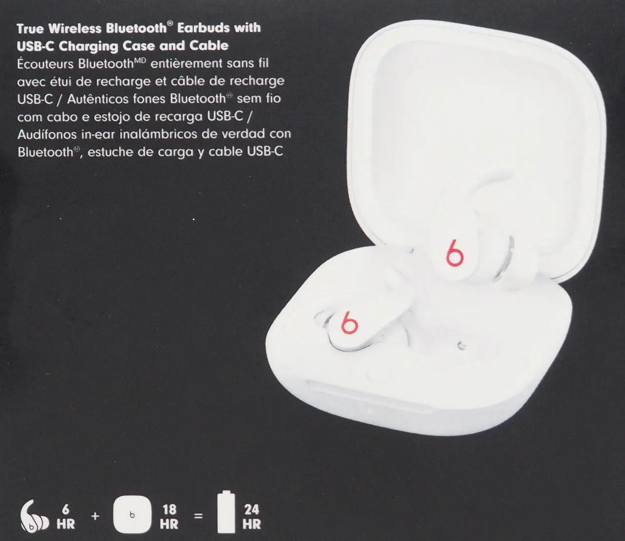 Alt view image 9 of 10 - Beats Fit Pro - True Wireless Noise Cancelling Earbuds MK2G3LL/A - White