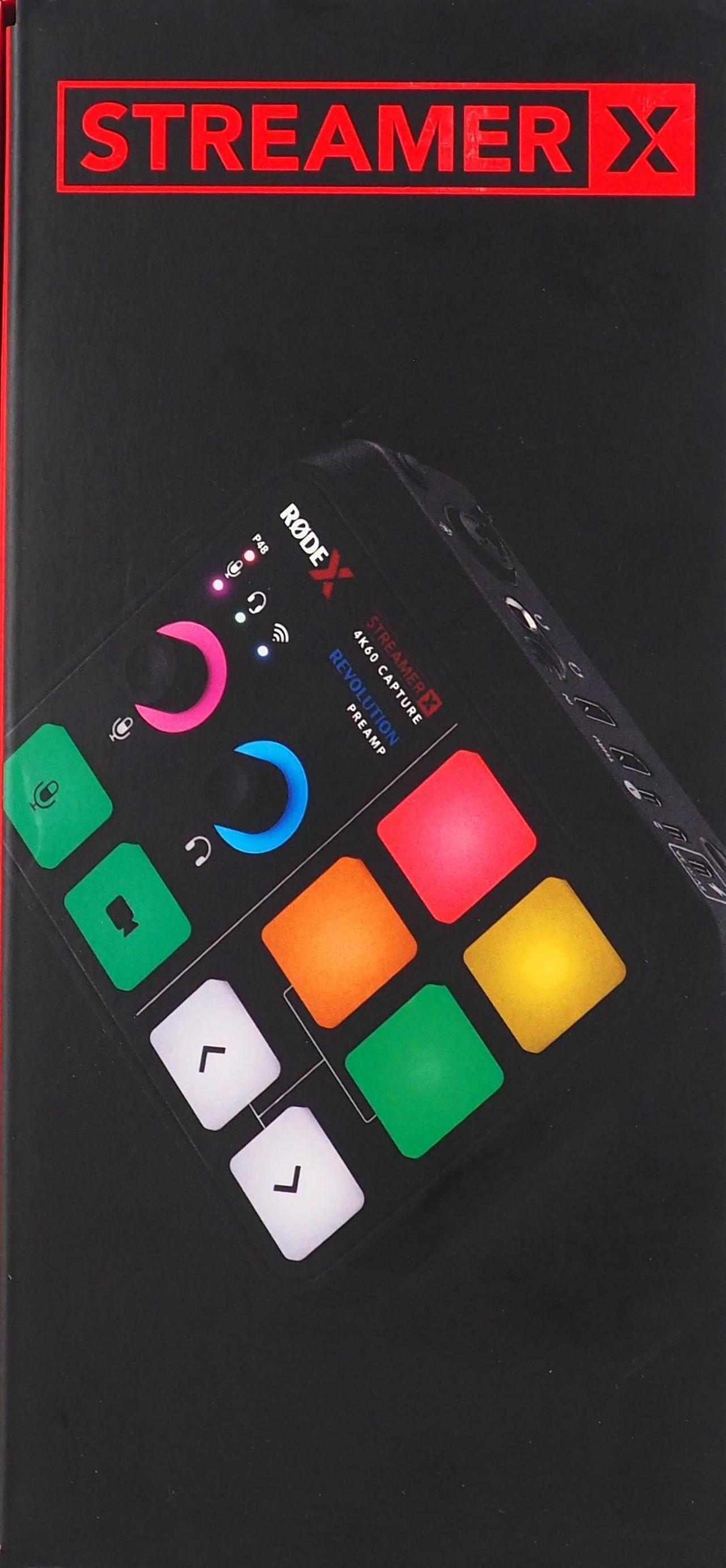 Alt view image 6 of 13 - RØDE StreamerX Audio Interface and Video Capture Mixing Board Black