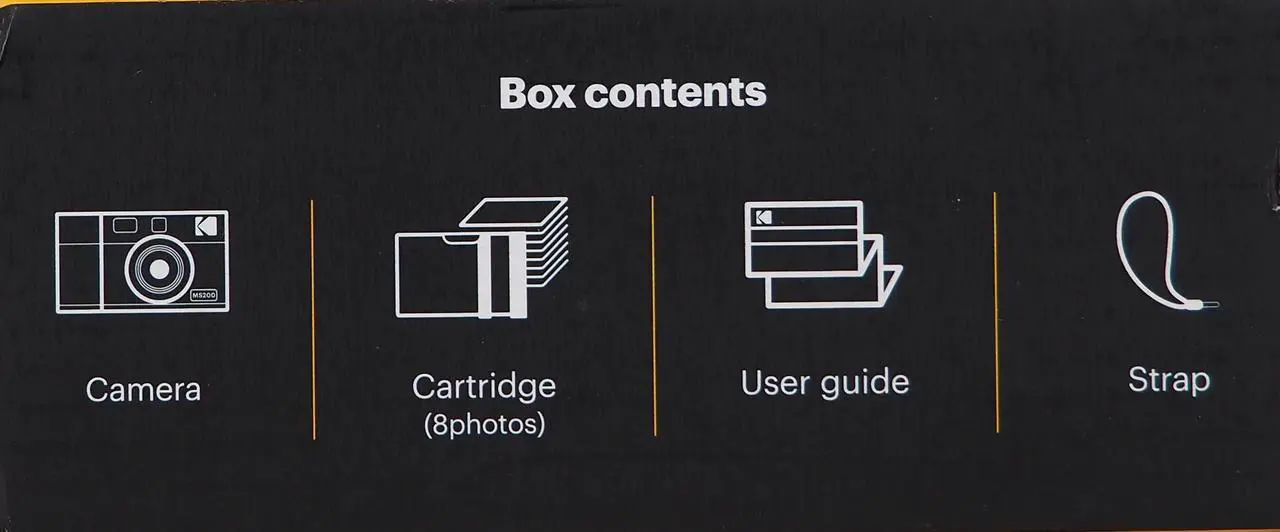 Alt view image 9 of 9 - KODAK Mini Shot 2 ERA 4PASS 2-in-1 Instant Camera and Photo Printer (Yellow, Camera + 8 Sheets) MS200 Yellow