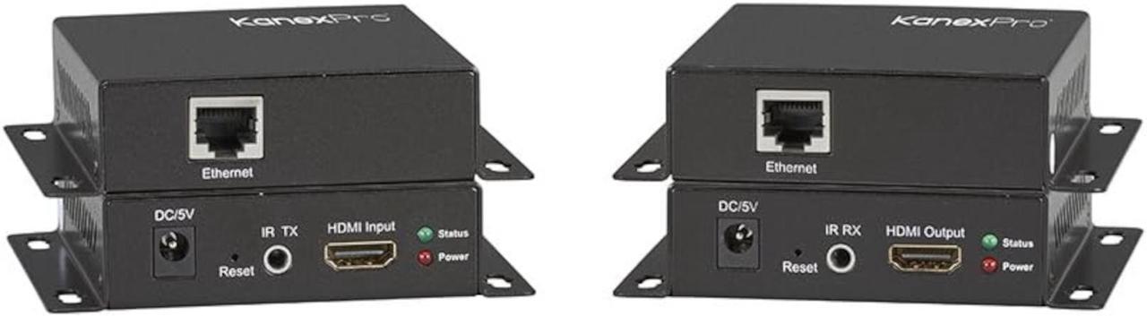 Alt view image 8 of 14 - KanexPro NetworkAV HDMI over IP Extender Transmitter/Receiver Set EXT-AVIP120M