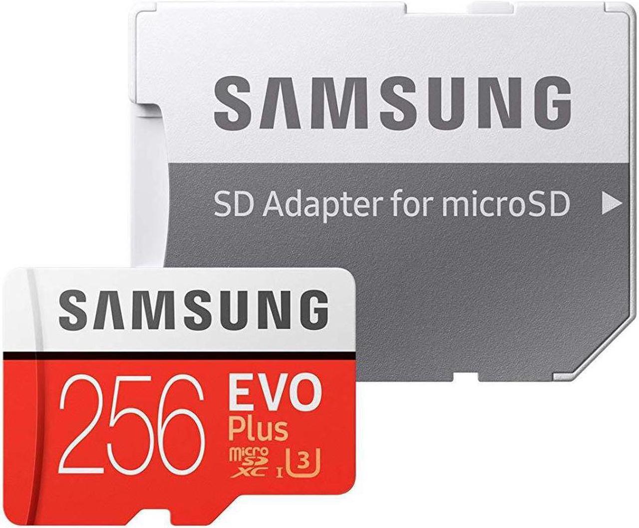 Alt view image 17 of 20 - Samsung EVO Plus 256 GB microSDXC - Class 10/UHS-I (U3) - 100 MB/s Read - 90 MB/s Write
