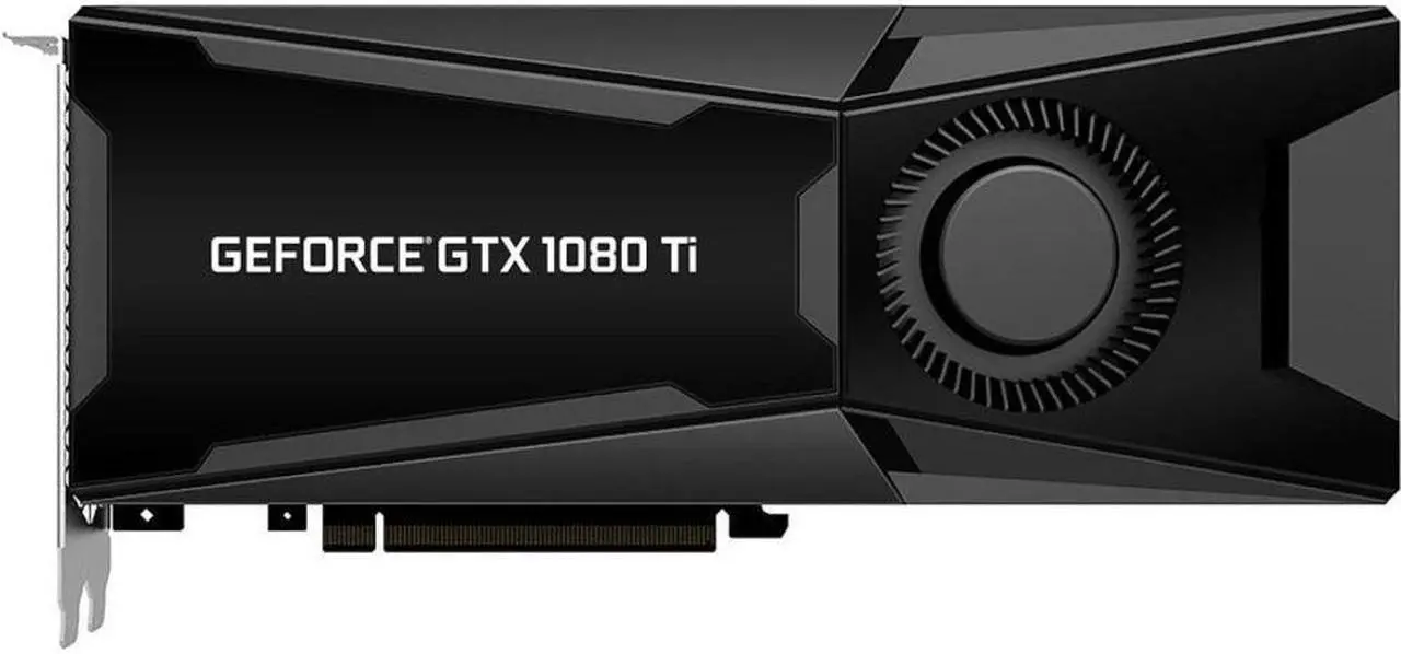 Alt view image 2 of 2 - PNY GeForce GTX 1080 Ti Graphic Card - 1.58 GHz Boost Clock - 11 GB GDDR5X - PCI Express 3.0 x16 - Dual Slot Space Required - VCGGTX1080T11PB-CG