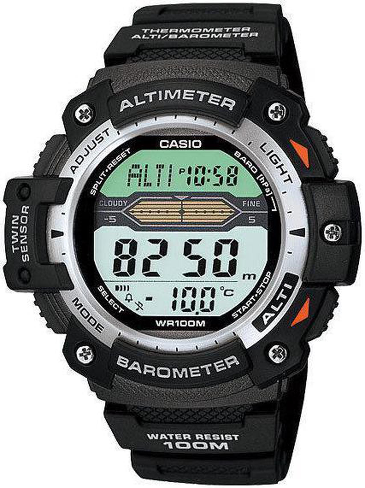 Alt view image 2 of 10 - CASIO SGW300H-1AV Twin Sensor Watch