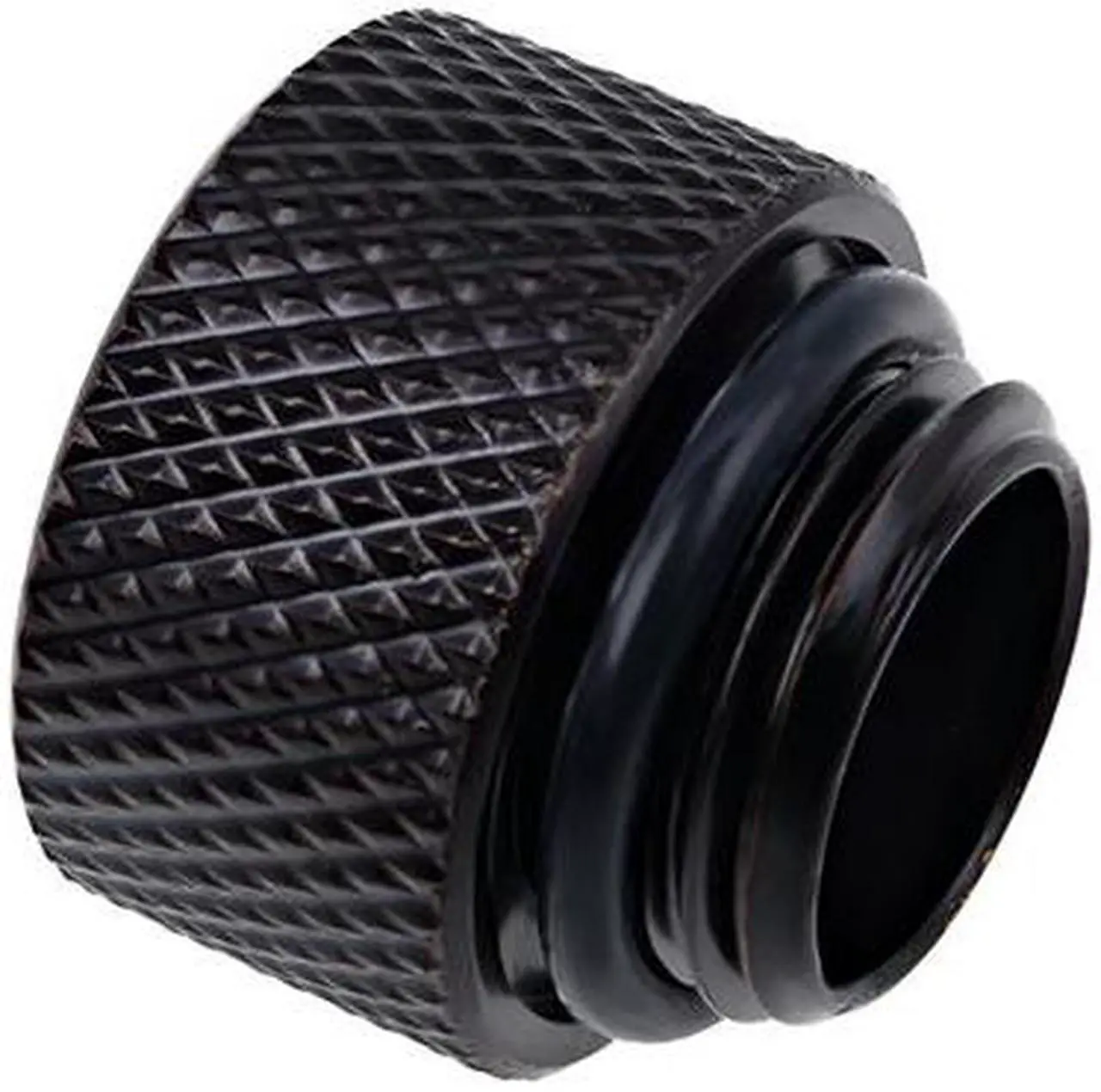 Main image of Alphacool Eiszapfen G1/4" Male to Female 10mm Extender Fitting, Deep Black