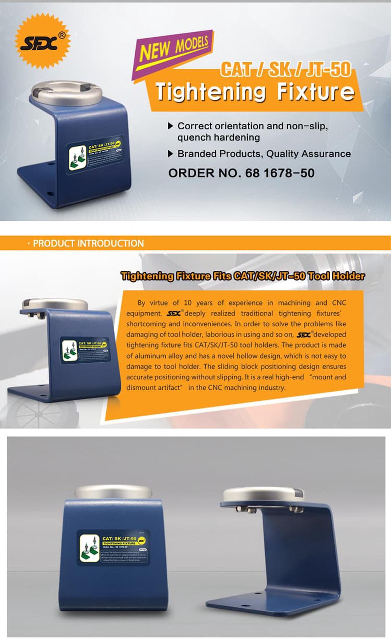 Alt view image 6 of 6 - CAT50 Tool Holder Tightening Fixture CNC Machine Tool Accessories Match JT50 SK50 CNC Tool Holder Collet Chucks