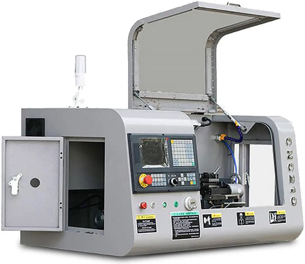 Main image of CNC 210 Without Stand Mini CNC Lathe Machine Automatic Tool Feeding High speed Hardware Machine System AFTER 990TDB with Nice Price