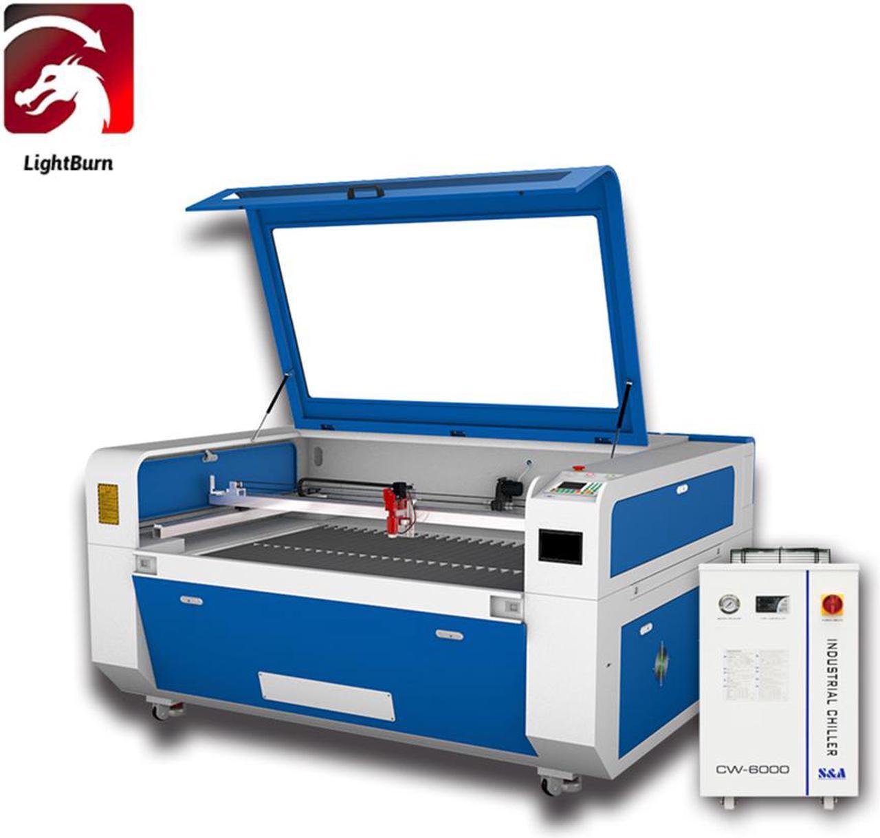 Main image of CO2 Laser Cutter and Engraver Machine 130W Belt Workbench 1300*900mm Water Chiller for non-metal Wood Leather