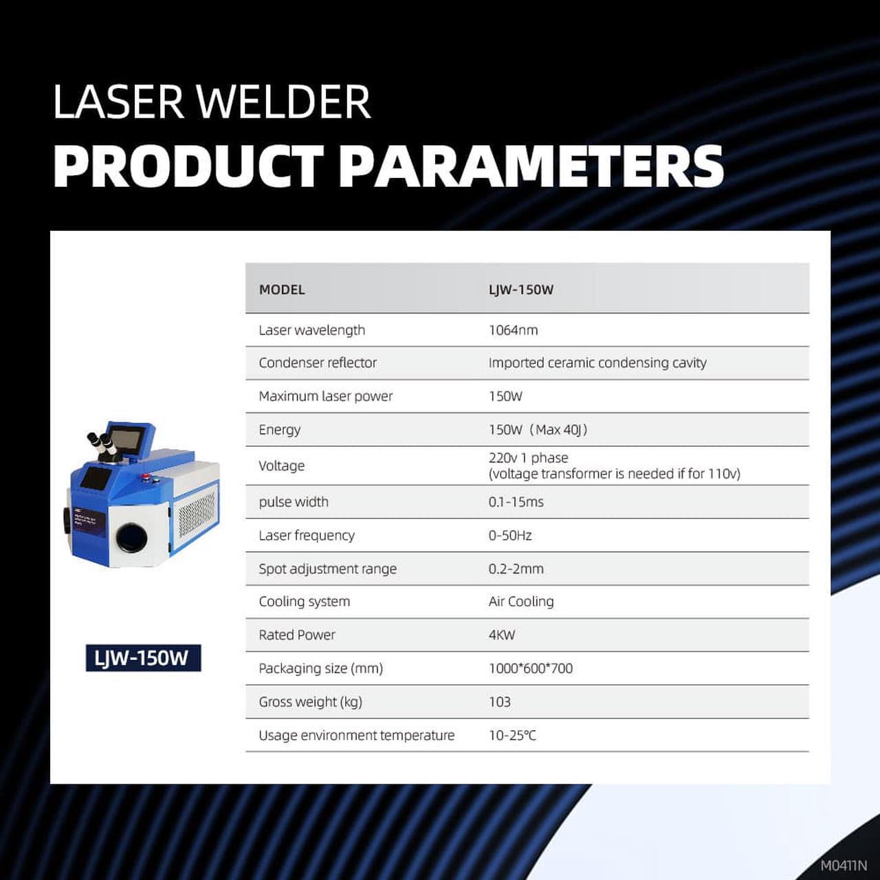 Alt view image 2 of 6 - SFX Laser Welder Machine Desktop Jewellery Laser Welder Laser Welder Welding Machine 150W