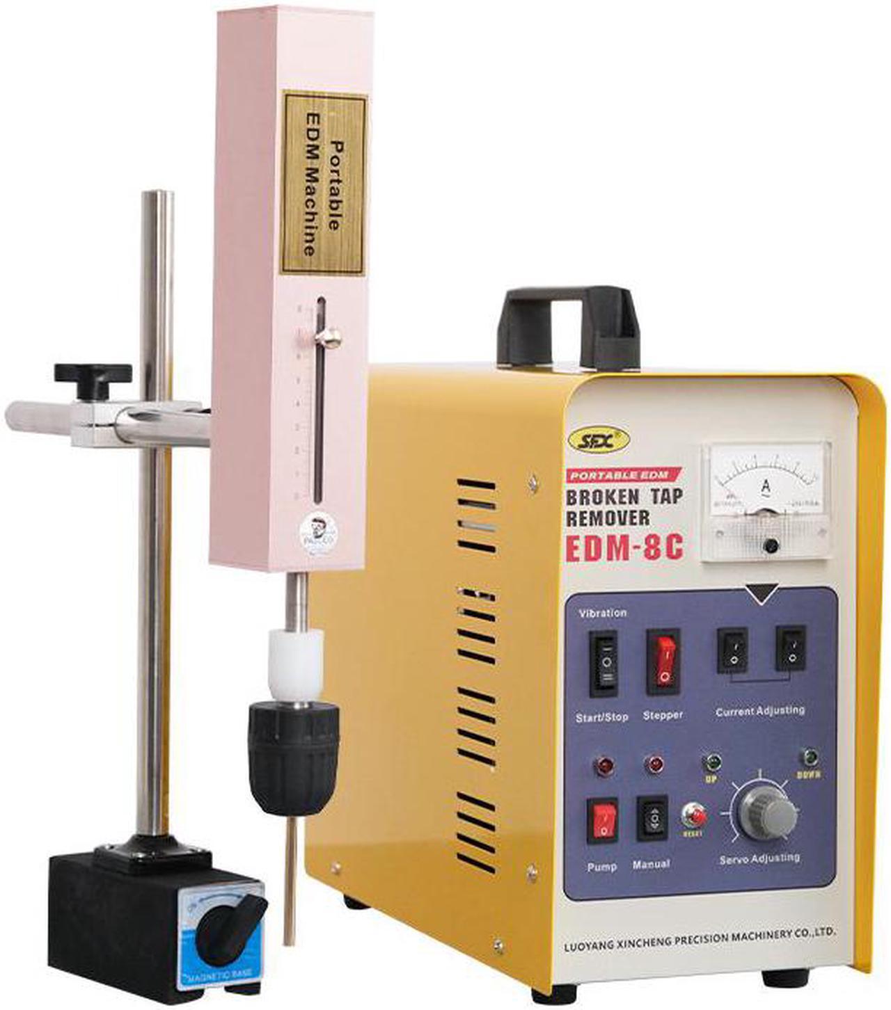 Main image of New Arrival EDM-8C Portable EDM Machine Fast Speed M2-M20 Broken Tap Removal, Stud Remover, Small Mini Spark Erosion Bolt Extractor Machine Remove Broken Tap, Drill, Bolt, Screw Tap Burner Machine