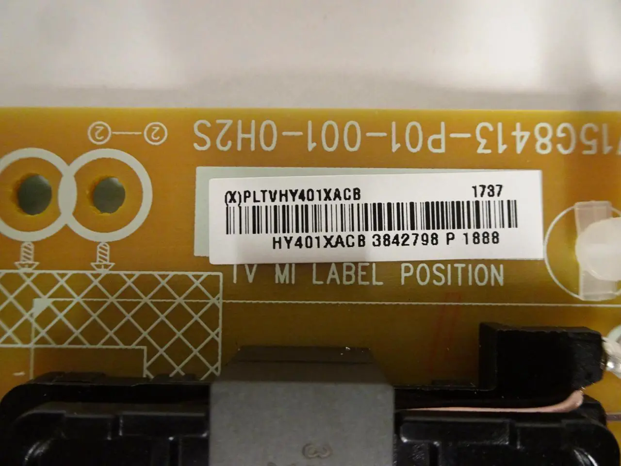 Alt view image 2 of 2 - Sony KD50X690E Power Supply (PLTVHY401XACB) 1-897-244-11