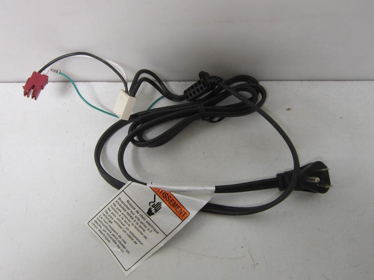 Main image of Whirlpool WTW5105HW0 Washer Power Cord W11112935