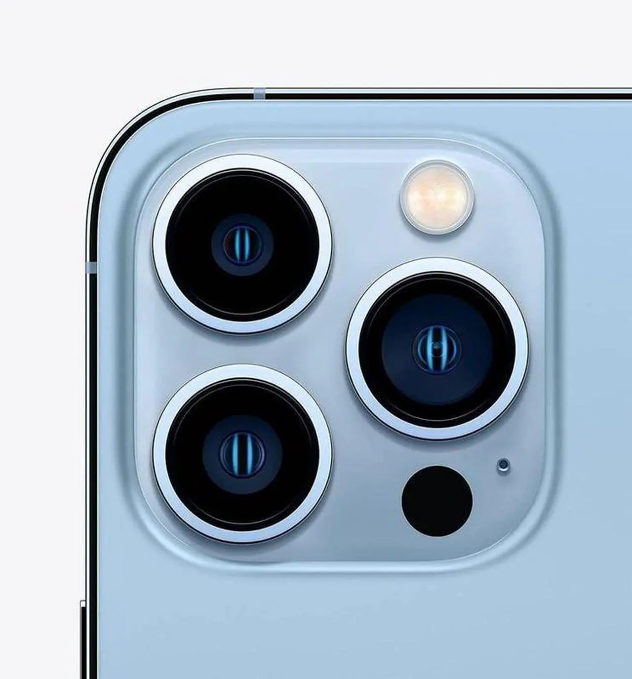 Alt view image 2 of 5 - Apple iPhone 13 Pro Max 128GB Fully Unlocked - Sierra Blue (Grade A)