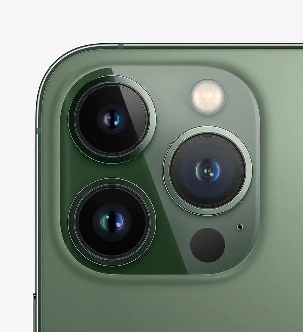 Alt view image 2 of 5 - Apple iPhone 13 Pro Max 128GB Fully Unlocked - Alpine Green (Grade A)