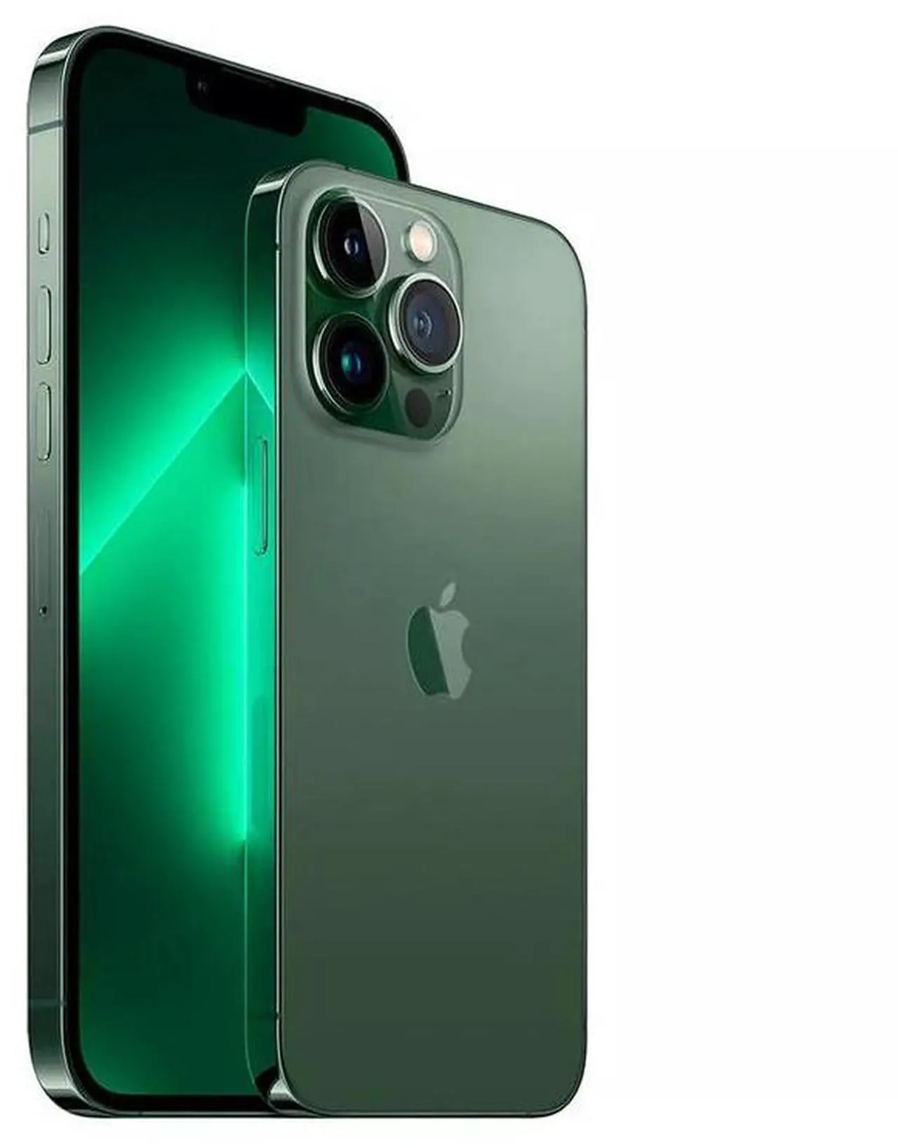 Alt view image 3 of 5 - Apple iPhone 13 Pro Max 128GB Fully Unlocked - Alpine Green (Grade A)