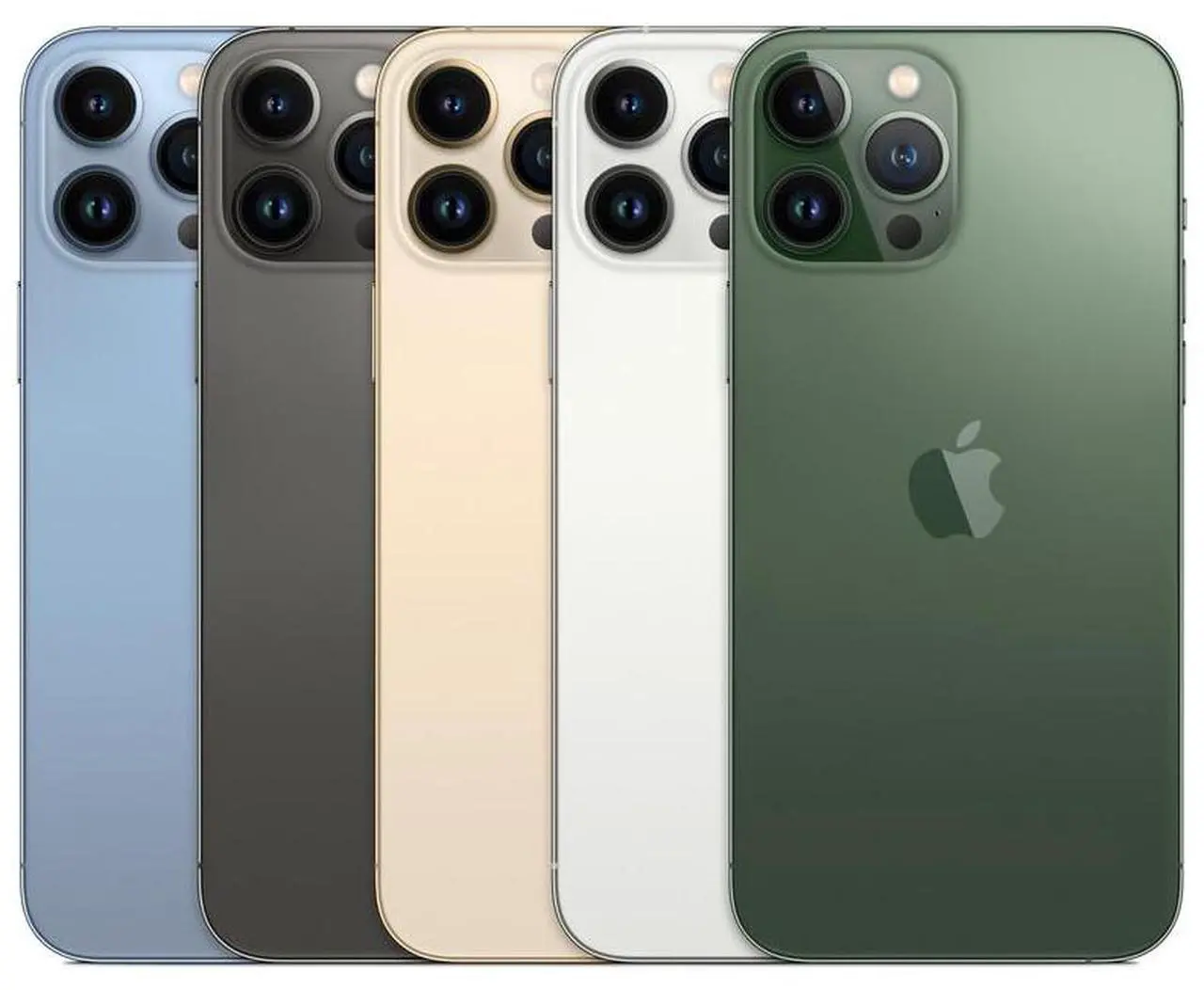 Alt view image 4 of 5 - Apple iPhone 13 Pro Max 128GB Fully Unlocked - Alpine Green (Grade A)