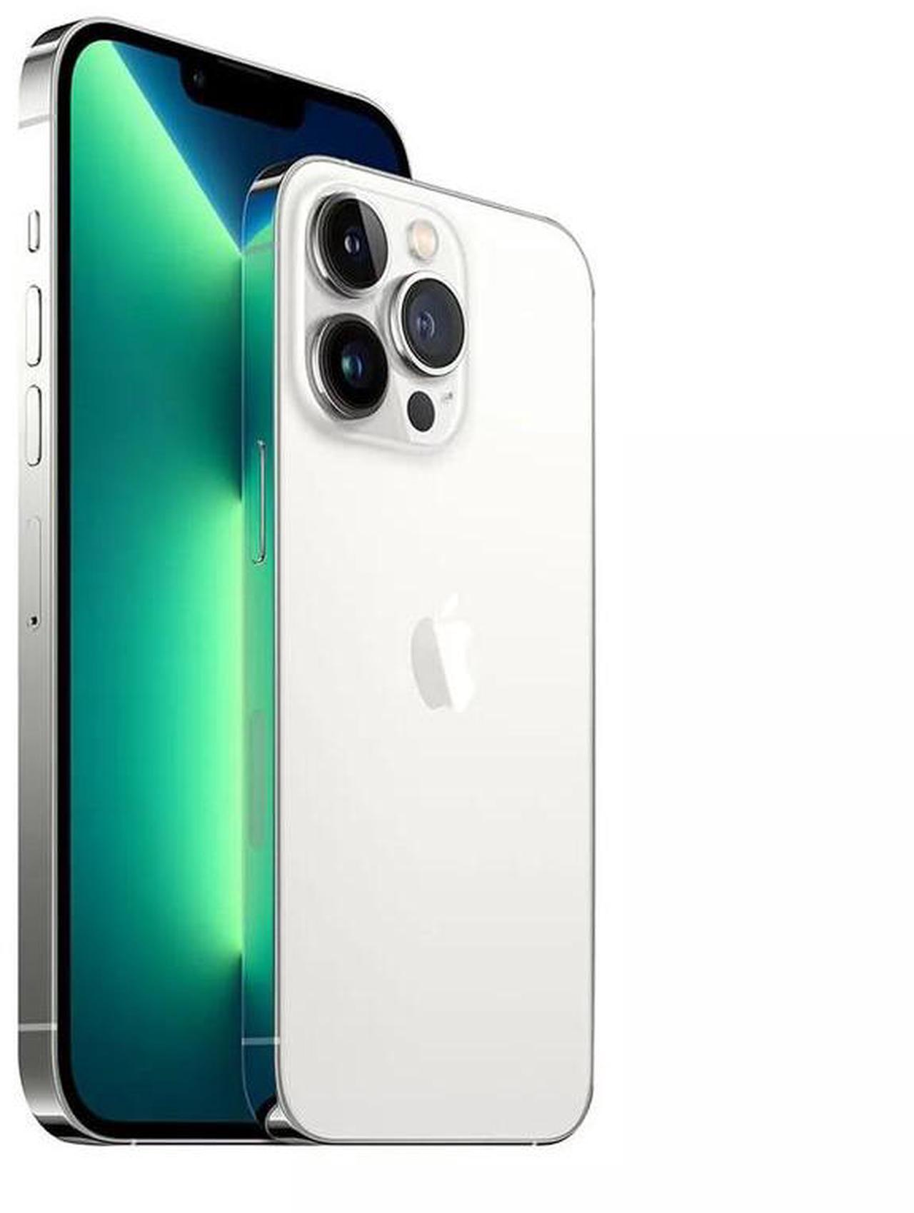 Alt view image 3 of 5 - Apple iPhone 13 Pro Max 128GB Fully Unlocked - Silver (Grade A)