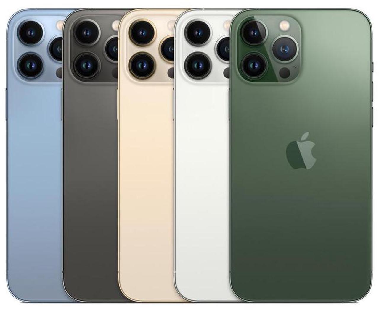 Alt view image 4 of 5 - Apple iPhone 13 Pro Max 128GB Fully Unlocked - Silver (Grade A)