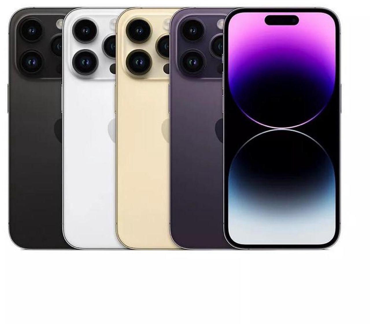 Alt view image 4 of 5 - Apple iPhone 14 Pro 256GB Fully Unlocked - Deep Purple (Grade A)