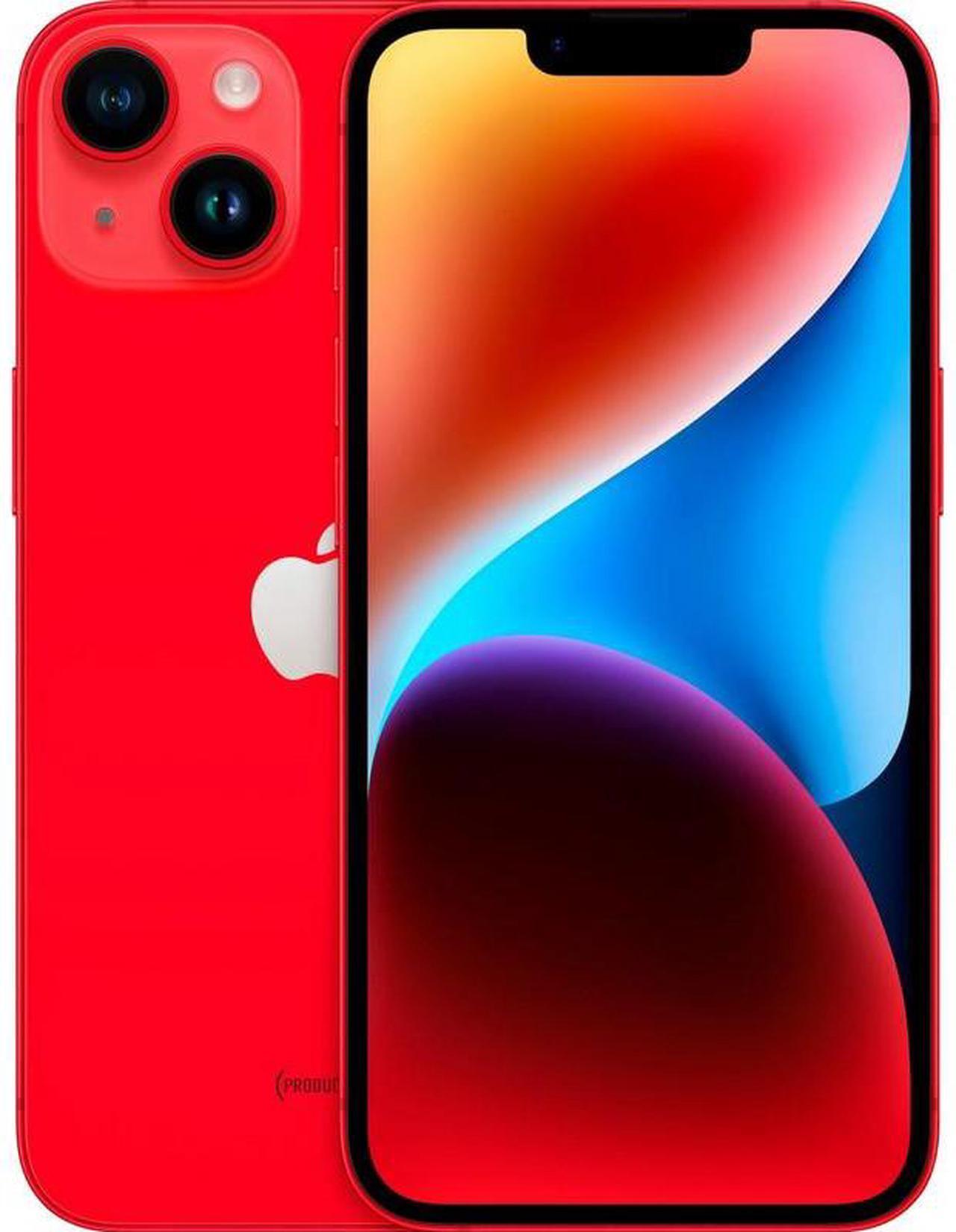 Main image of Apple iPhone 14 128GB Fully Unlocked - Red (Grade A)