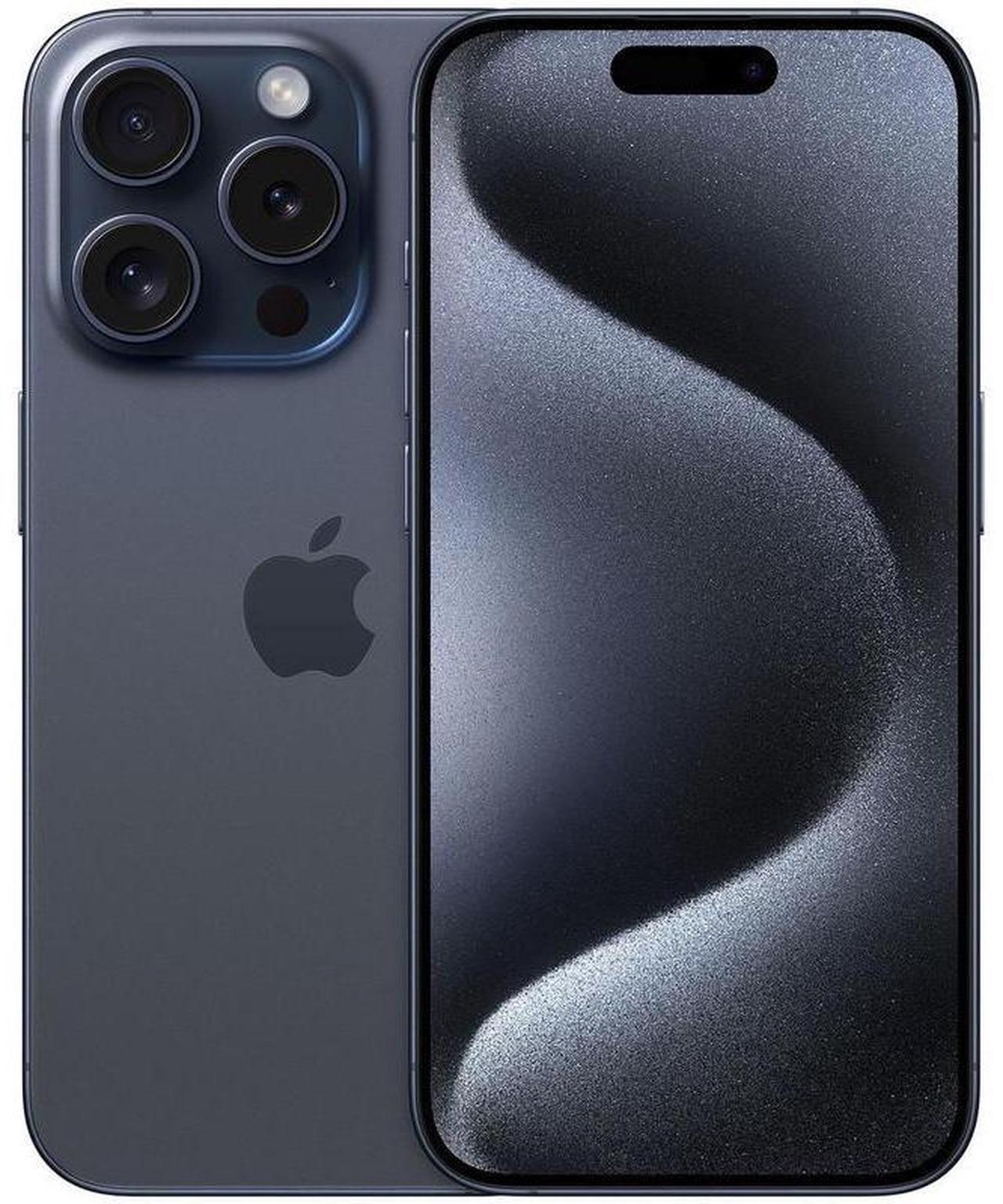 Main image of Apple iPhone 15 Pro 128GB Fully Unlocked - Blue (Grade B)