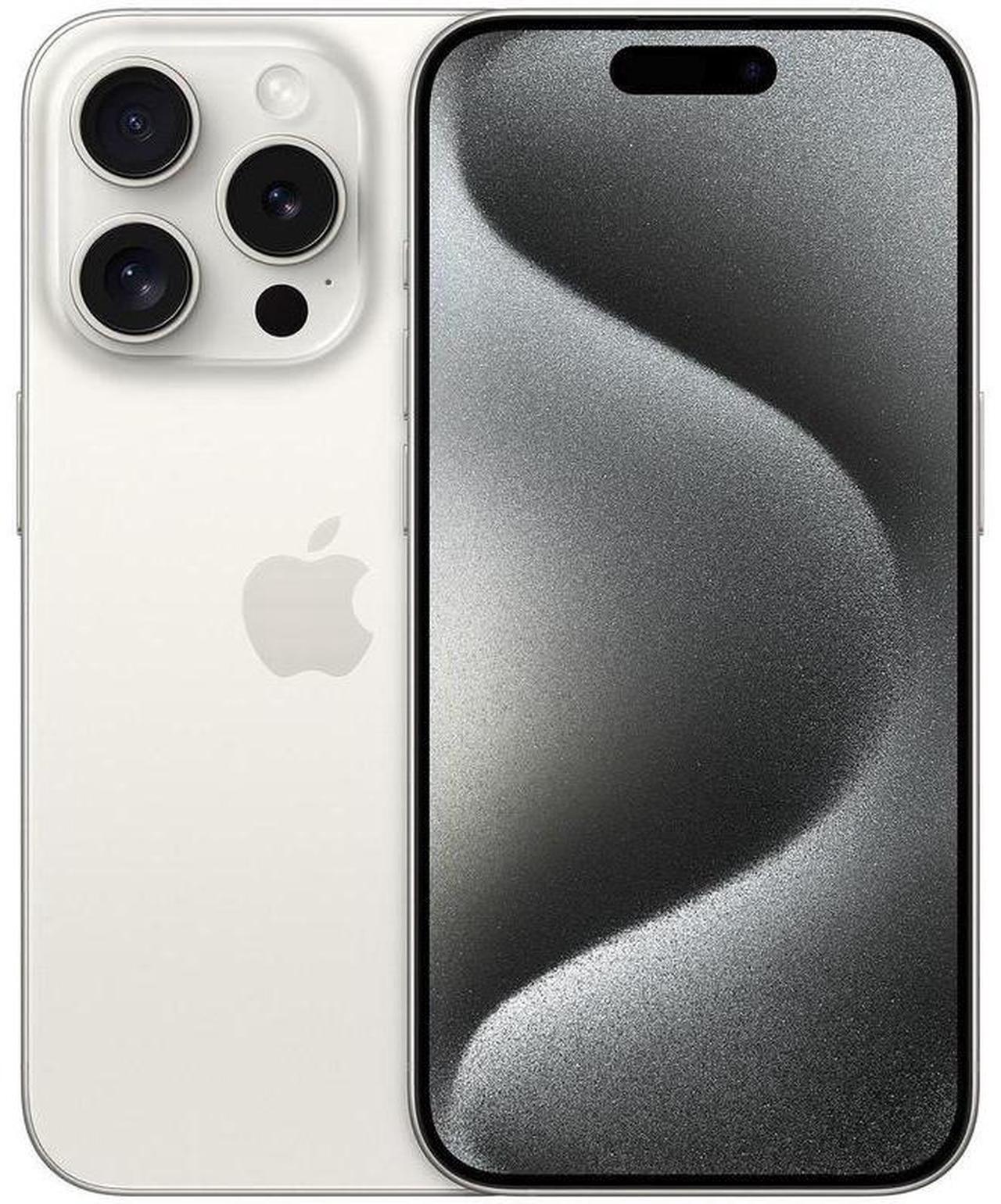 Main image of Apple iPhone 15 Pro 128GB Fully Unlocked - White Titanium (Grade A)