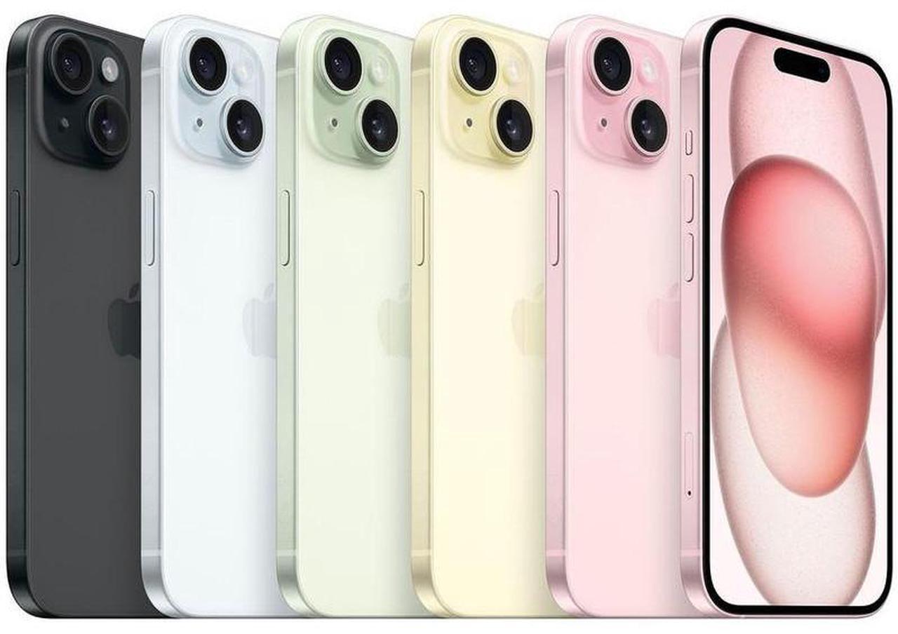 Alt view image 4 of 5 - Apple iPhone 15 128GB Fully Unlocked - Pink (Grade A)