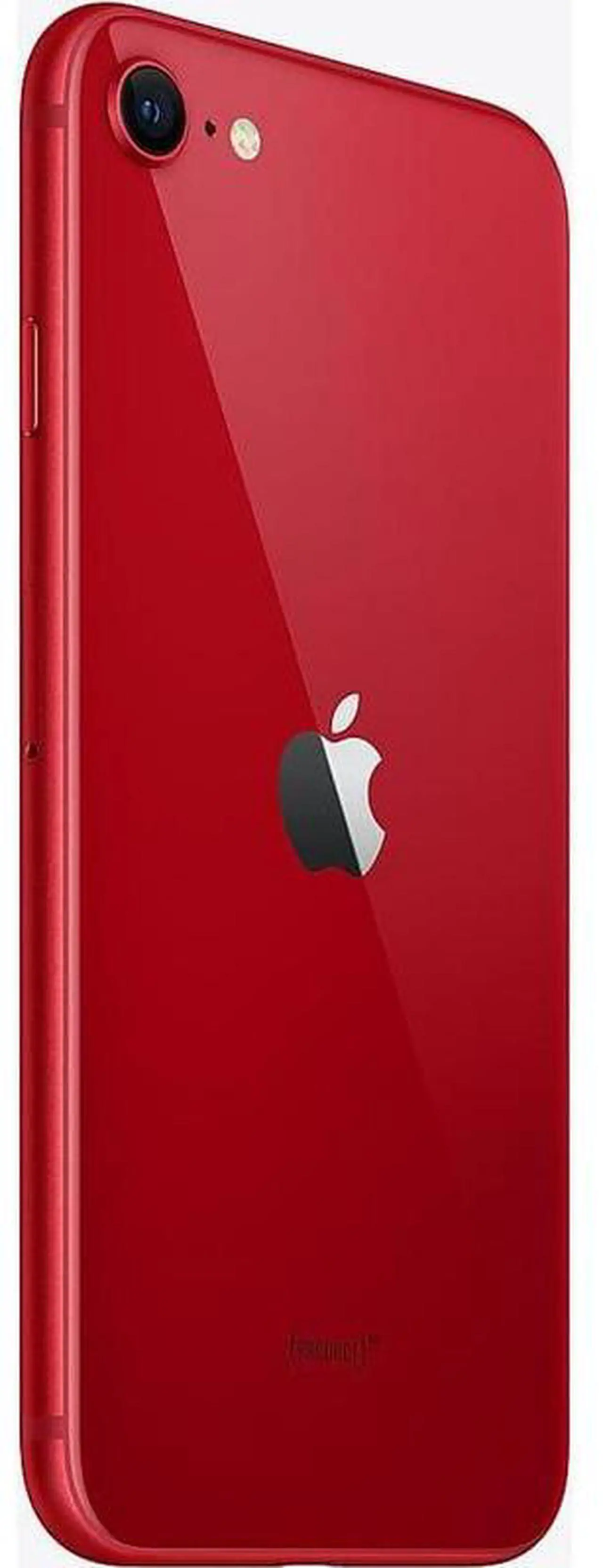 Alt view image 3 of 5 - Apple iPhone SE 3 256GB Fully Unlocked - Red (Grade B)