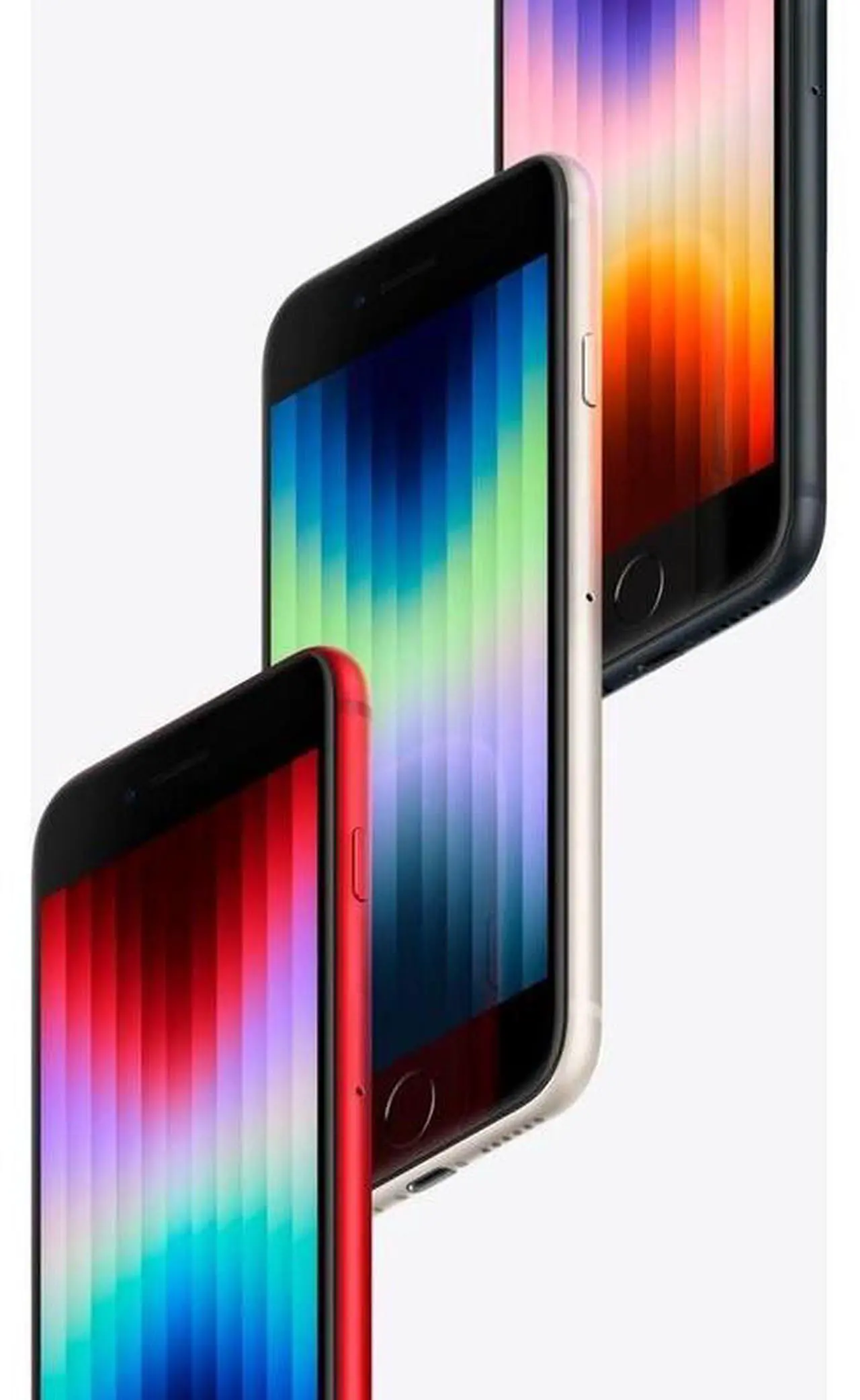 Alt view image 5 of 5 - Apple iPhone SE 3 256GB Fully Unlocked - Red (Grade B)