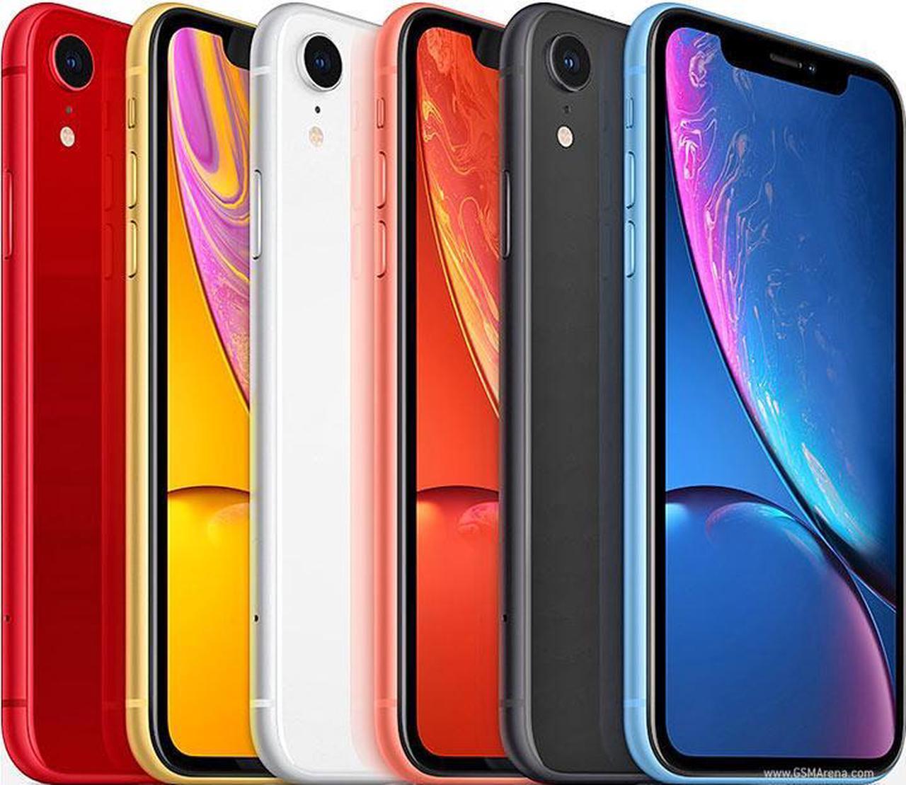Alt view image 4 of 5 - Apple iPhone XR 128GB Fully Unlocked - Coral (Grade B)