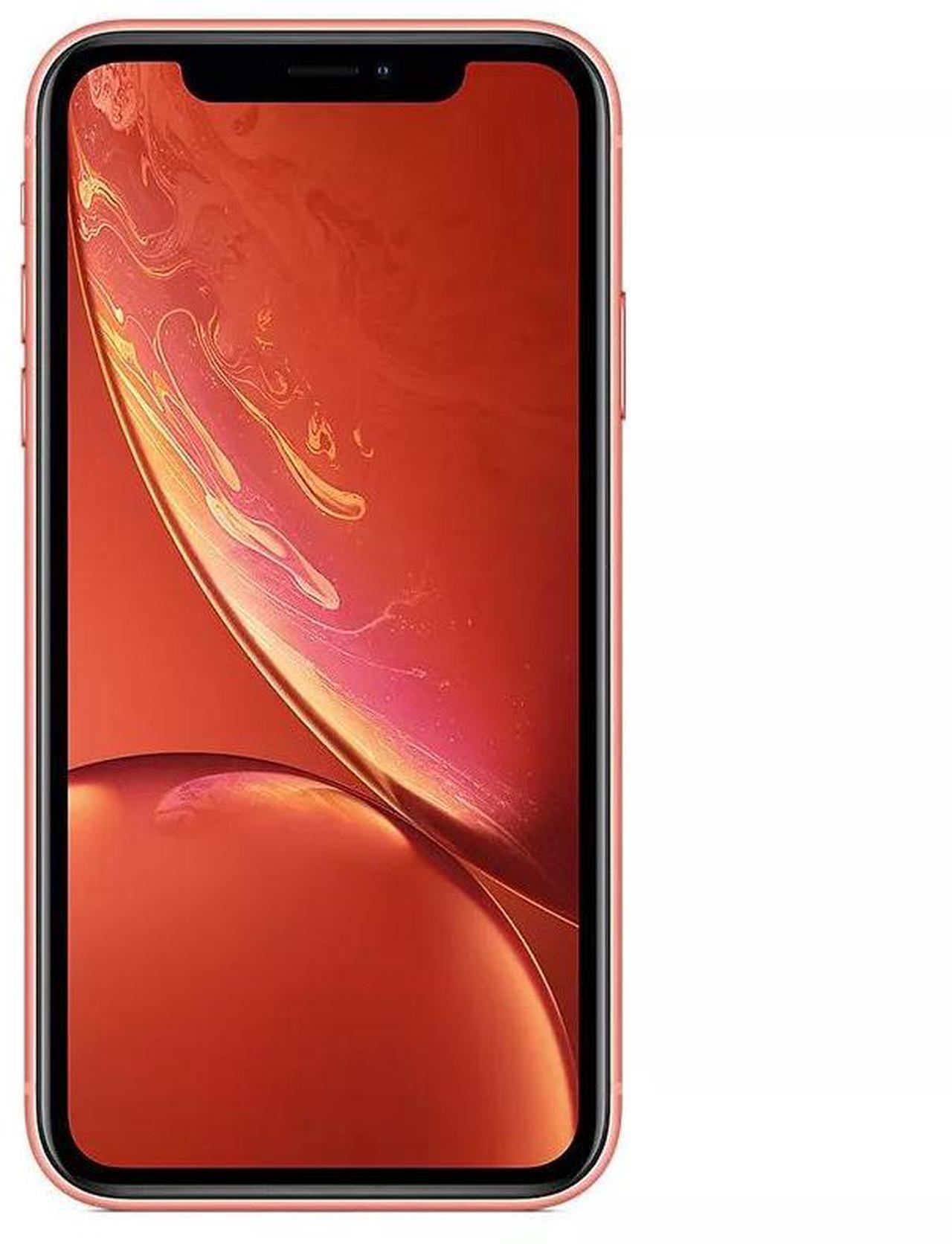 Alt view image 3 of 5 - Apple iPhone XR 128GB Fully Unlocked - Coral (Grade B)