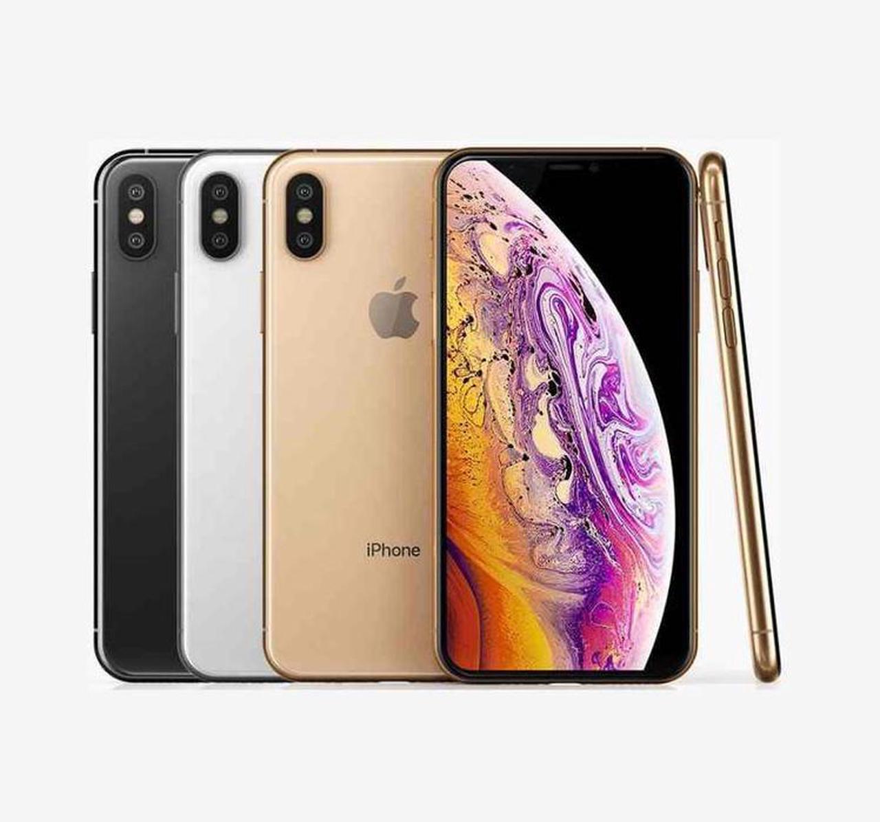 Alt view image 4 of 5 - Apple iPhone XS 512GB Fully Unlocked - Gold (Grade B)