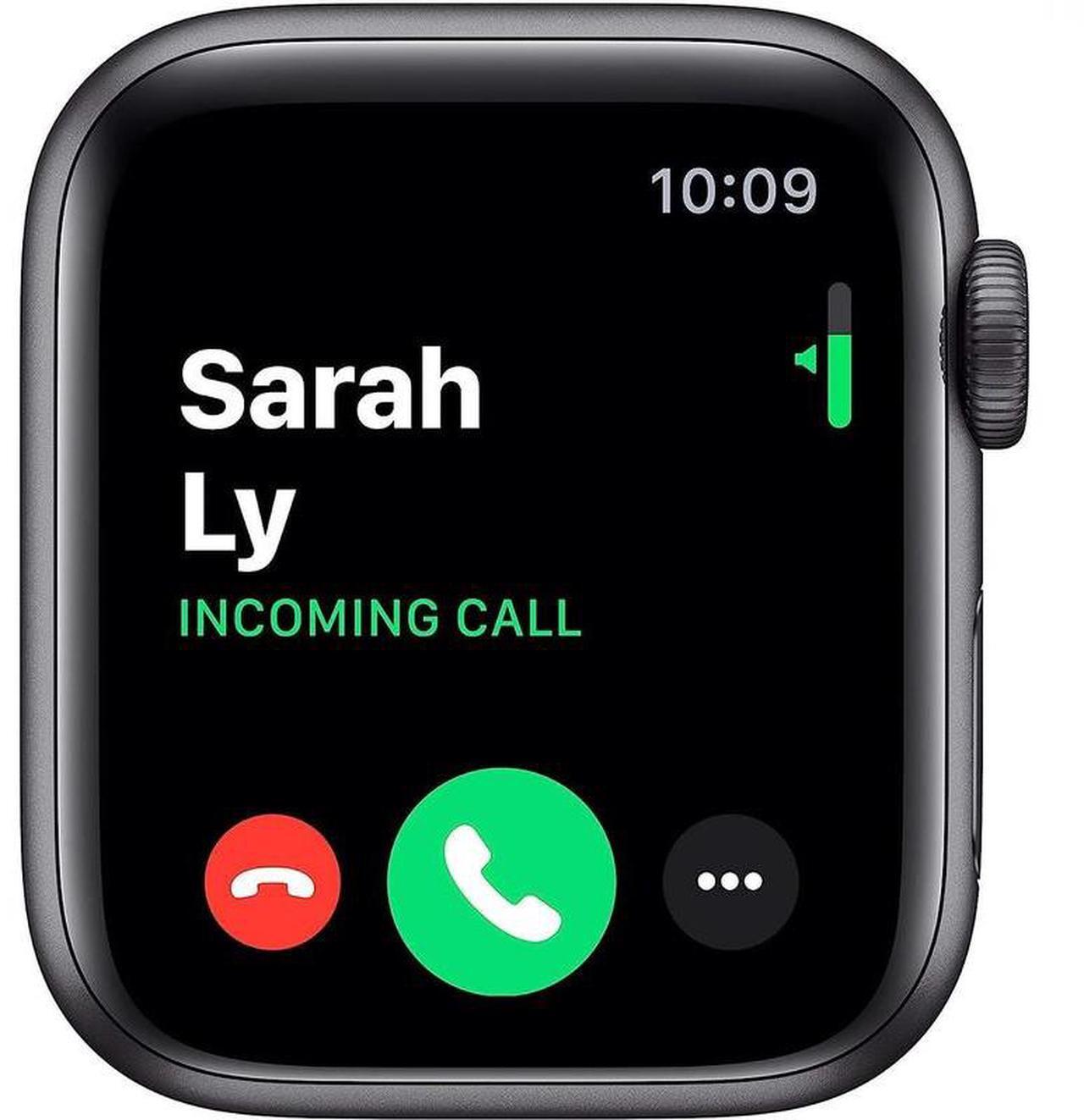 Alt view image 4 of 5 - Apple Apple Watch Series 4 40 mm Fully Unlocked - Space Gray GPS Only (Grade B)