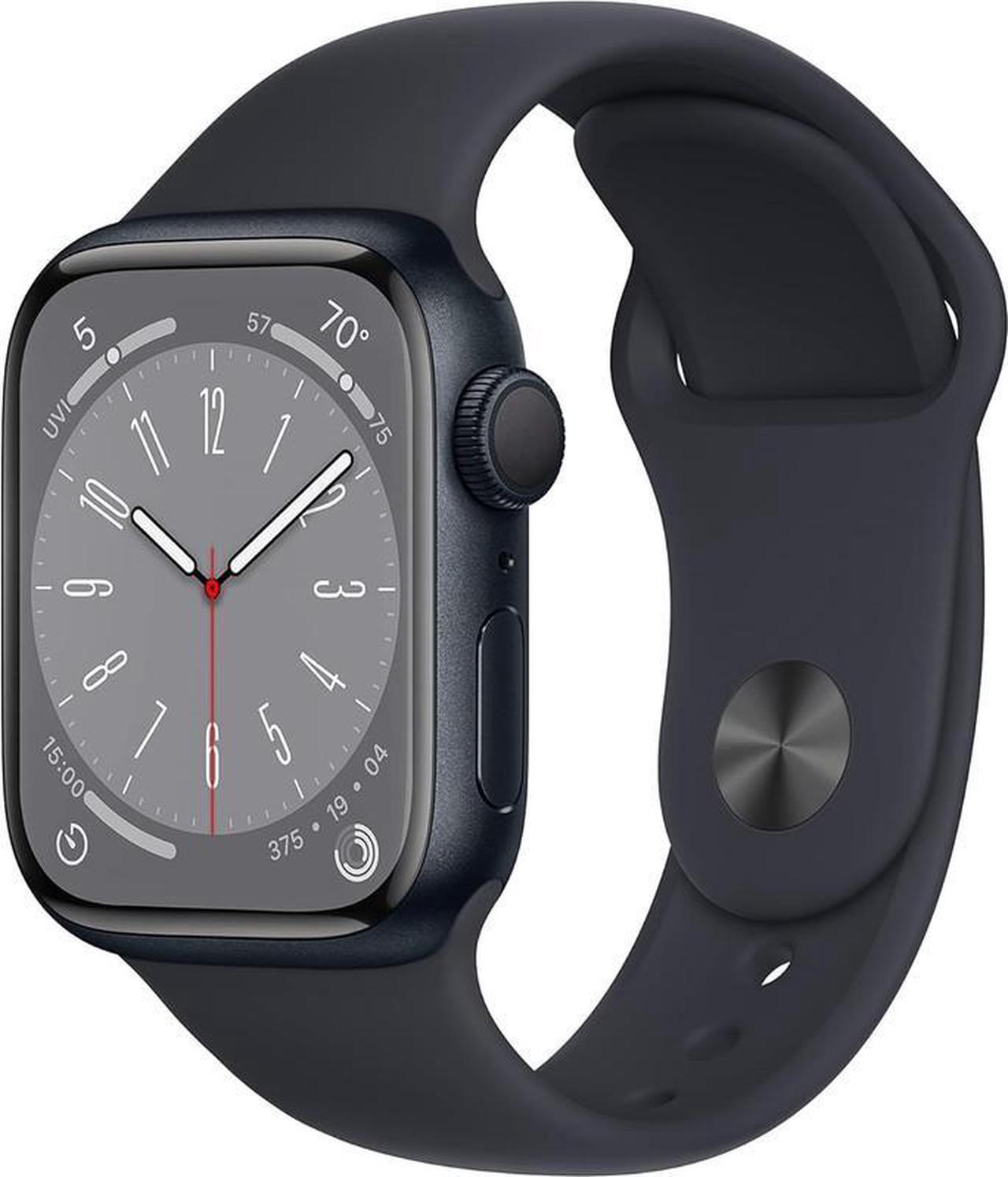 Main image of Apple Apple Watch Series 8 45 mm Fully Unlocked - Midnight GPS + Cellular (Grade A)