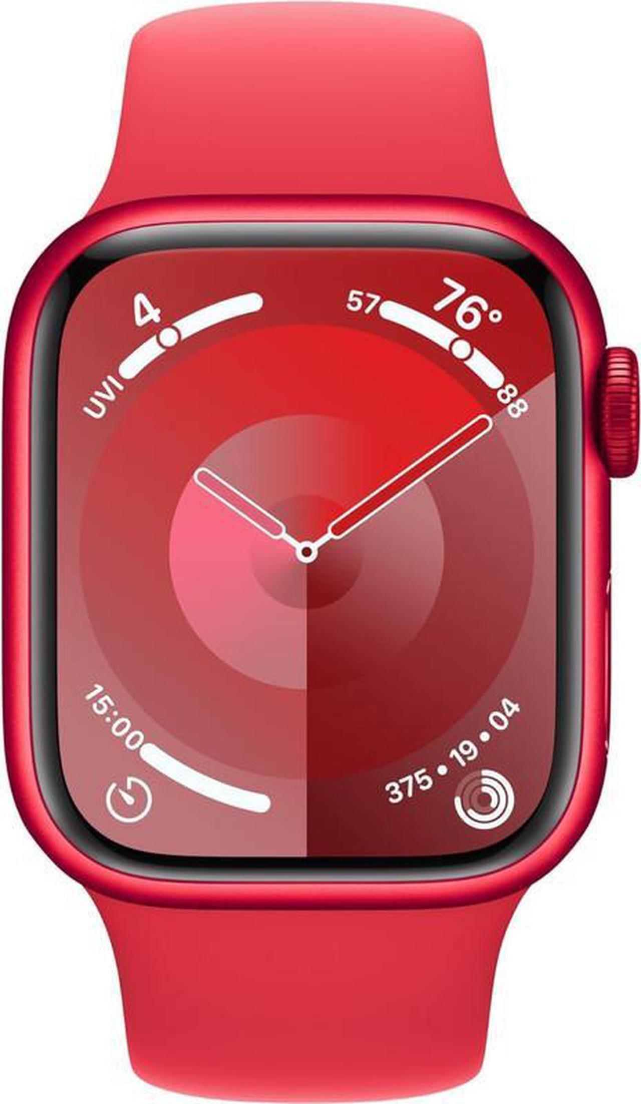 Alt view image 2 of 5 - Apple Apple Watch Series 9 45 mm Fully Unlocked - Red GPS Only (Grade A)