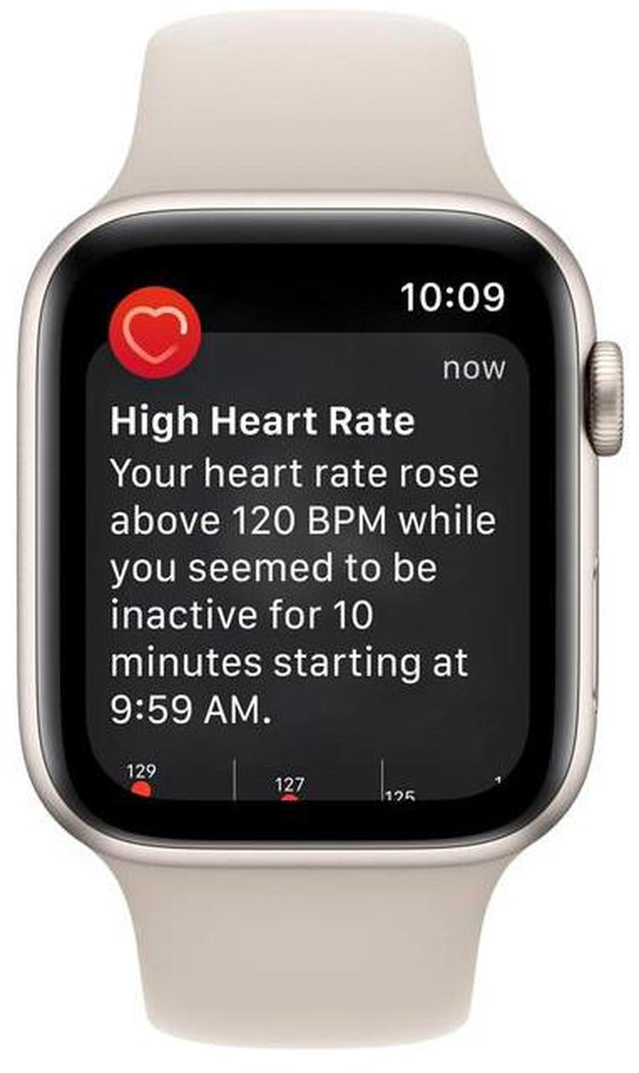 Alt view image 2 of 5 - Apple Apple Watch Series SE 2 40 mm Fully Unlocked - Starlight GPS + Cellular (Grade A)