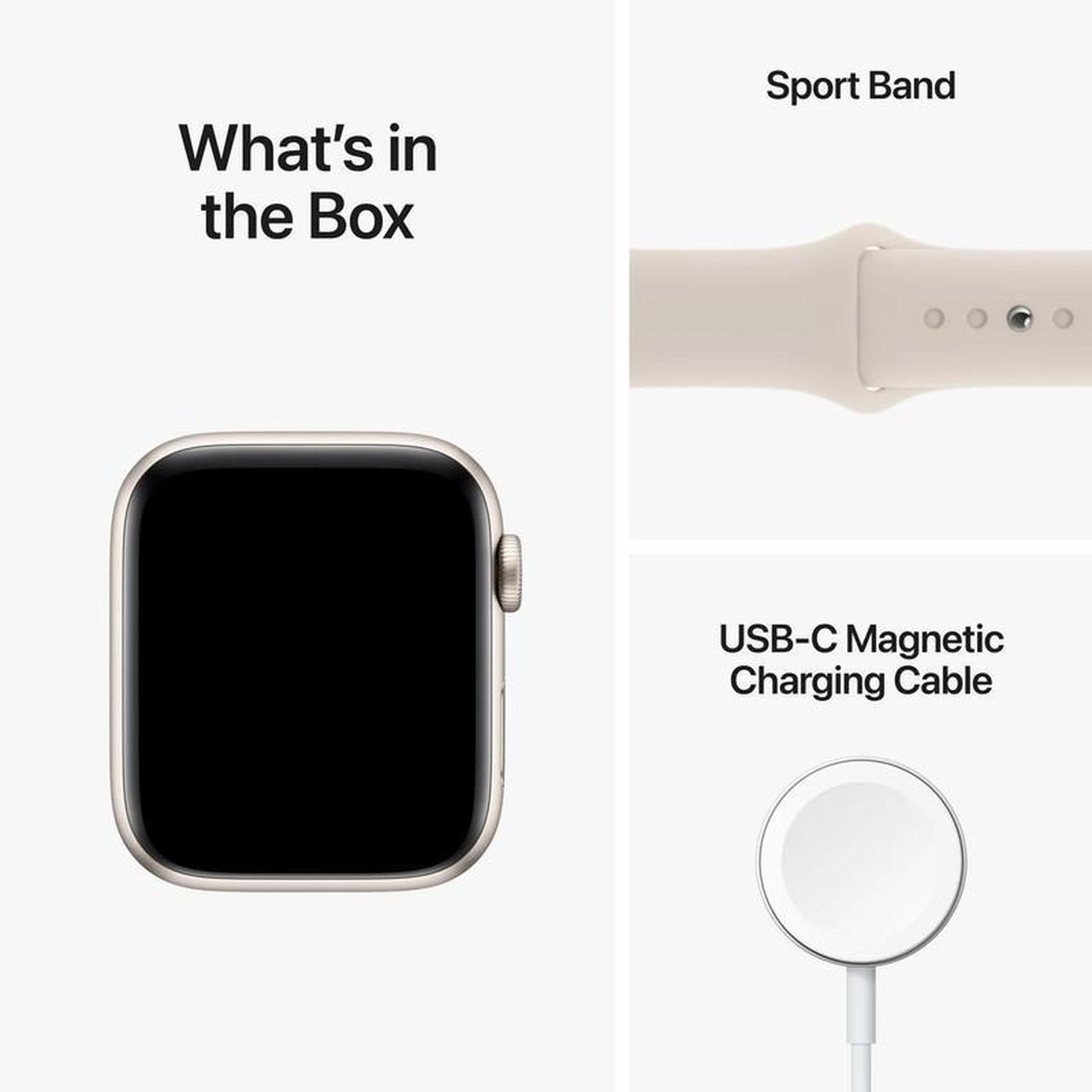 Alt view image 5 of 5 - Apple Apple Watch Series SE 2 40 mm Fully Unlocked - Starlight GPS + Cellular (Grade A)
