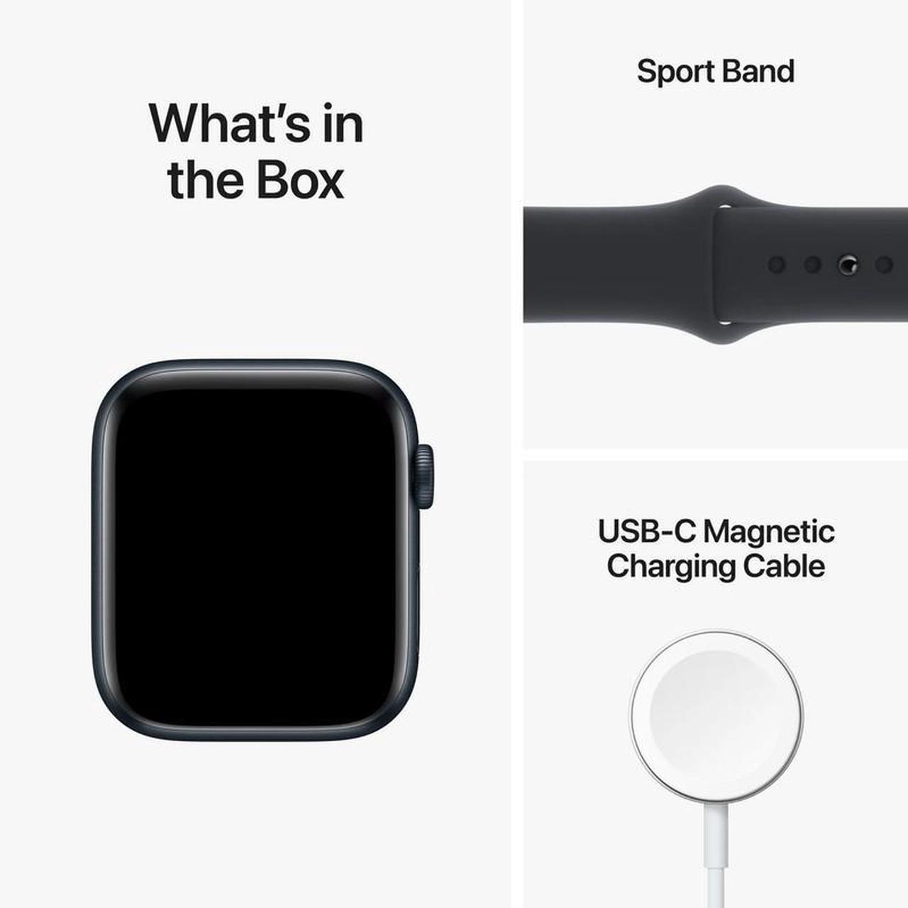 Alt view image 5 of 5 - Apple Apple Watch Series SE 2 44 mm Fully Unlocked - Midnight GPS Only (Grade A)