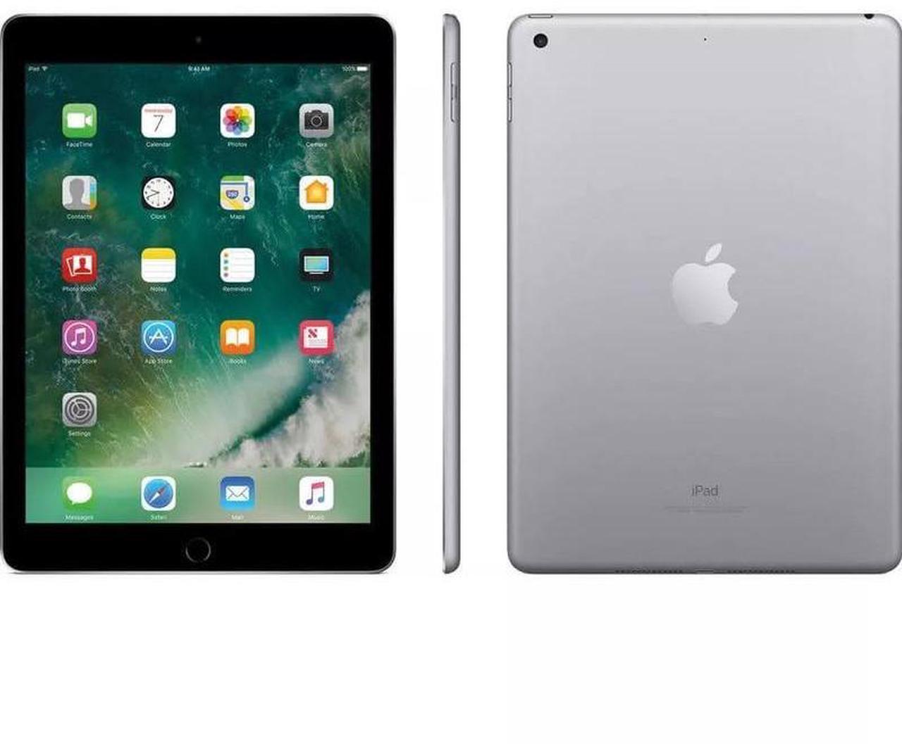 Alt view image 2 of 5 - Apple iPad 5 9.7" 128GB Fully Unlocked - Space Gray WiFi Only (Grade B)